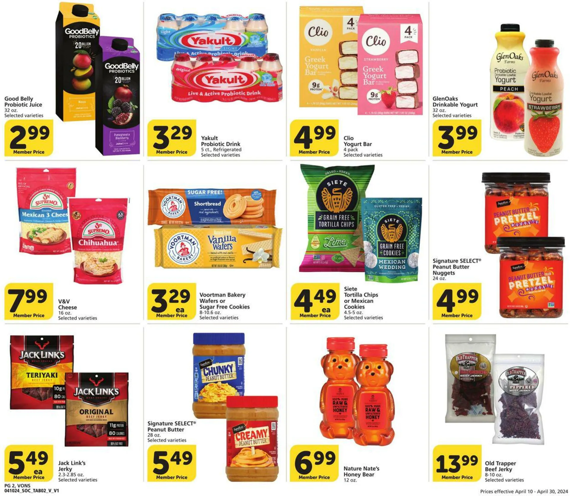 Weekly ad Vons Current weekly ad from April 10 to April 30 2024 - Page 2
