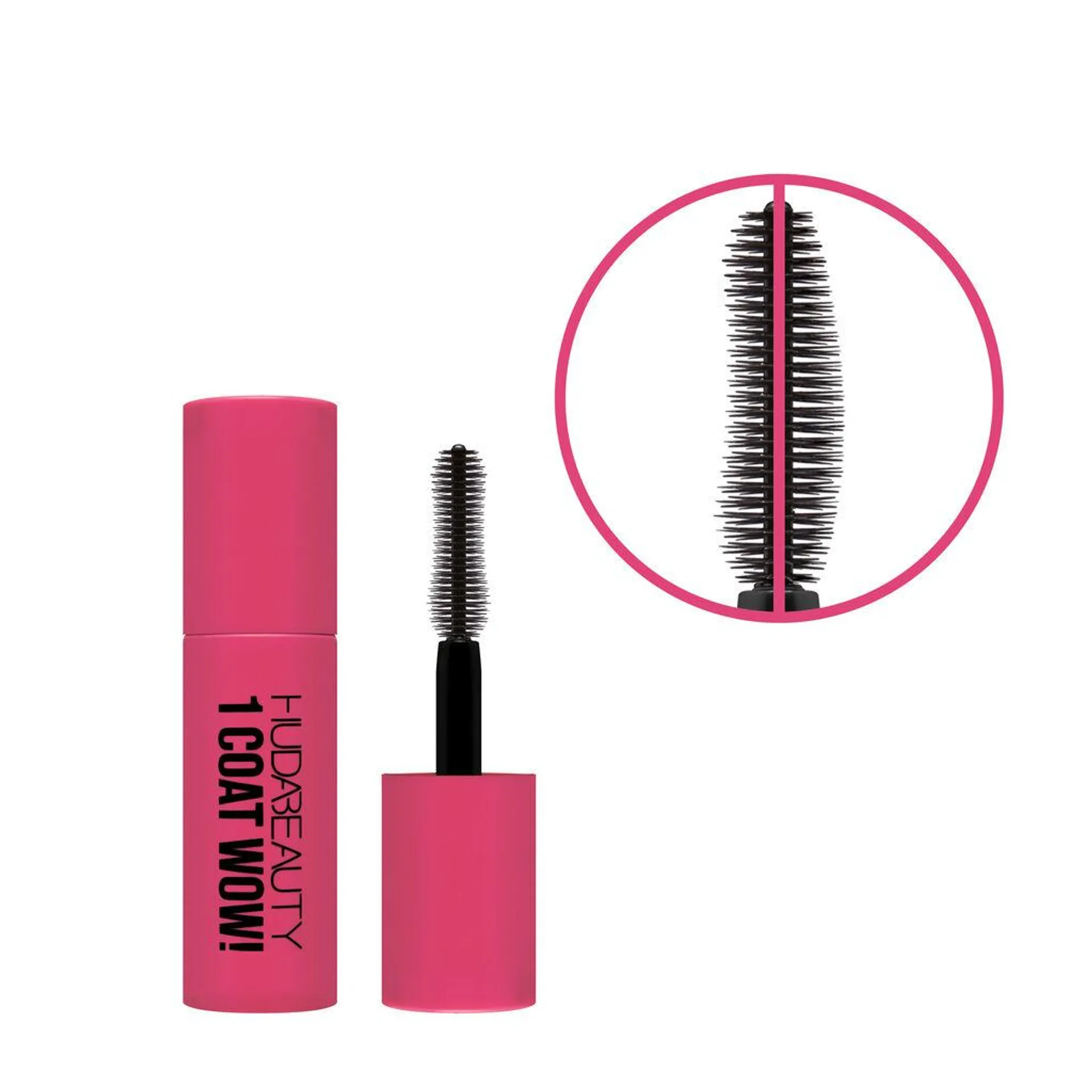 Huda Beauty 1 Coat WOW! Extra Volumizing and Lifting Mascara Mini