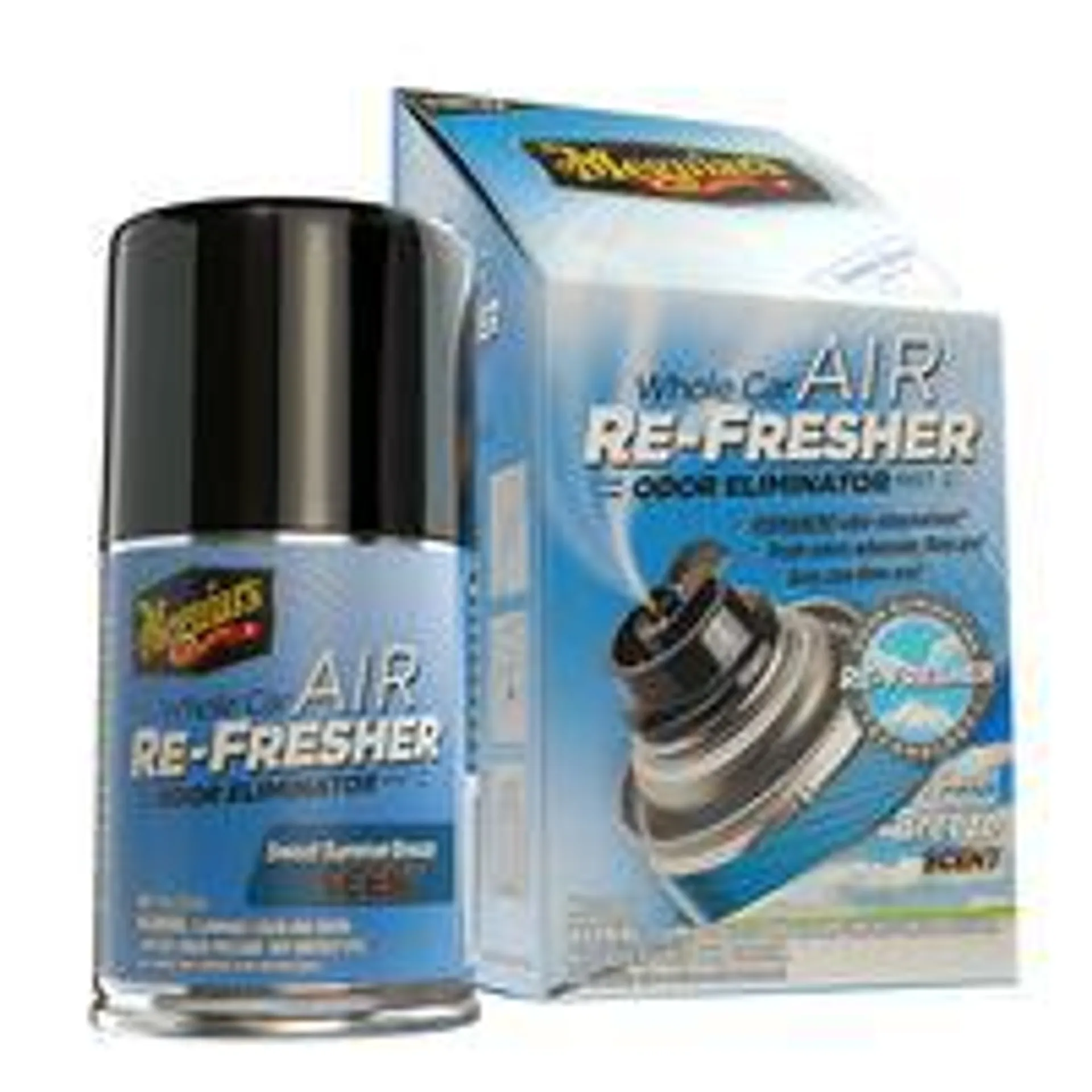 Meguiar's Whole Car Air Re-Fresher Summer Breeze Scent Odor Eliminator Mist 2.5oz