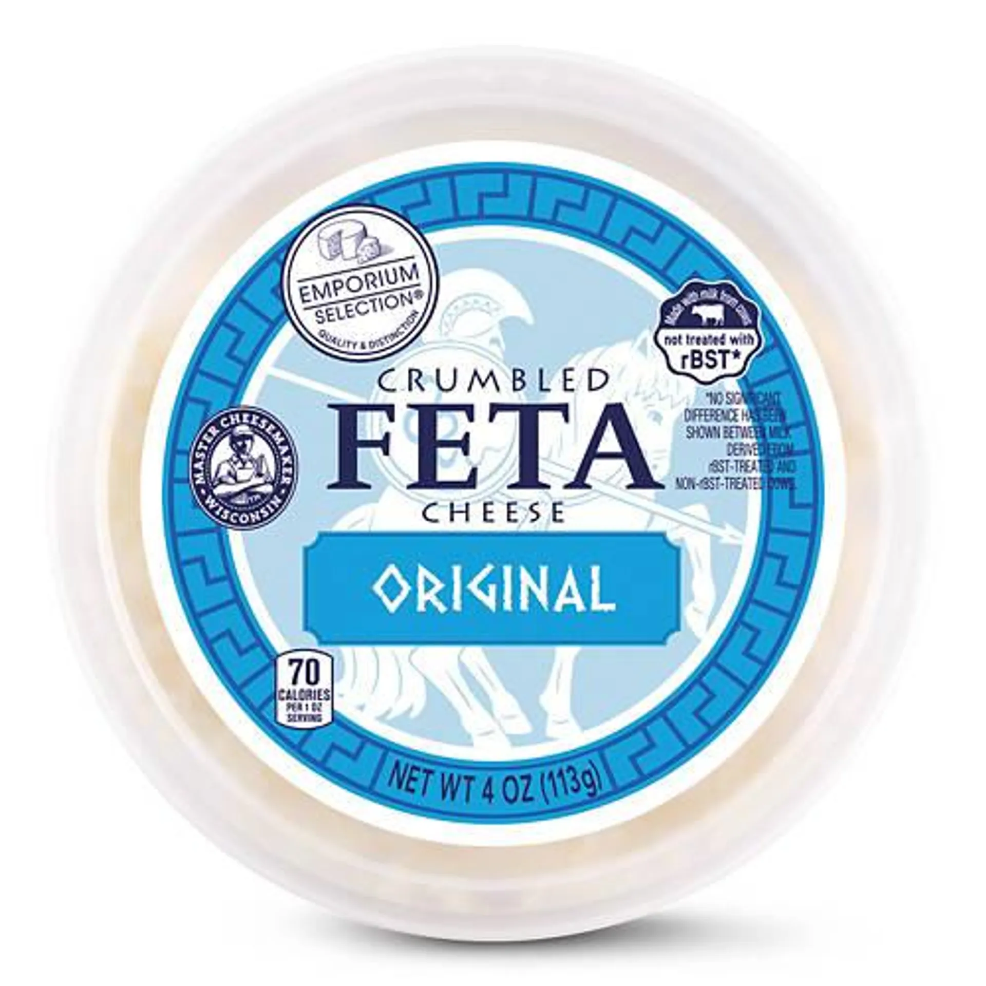 Feta Cheese Crumbles, 4 oz