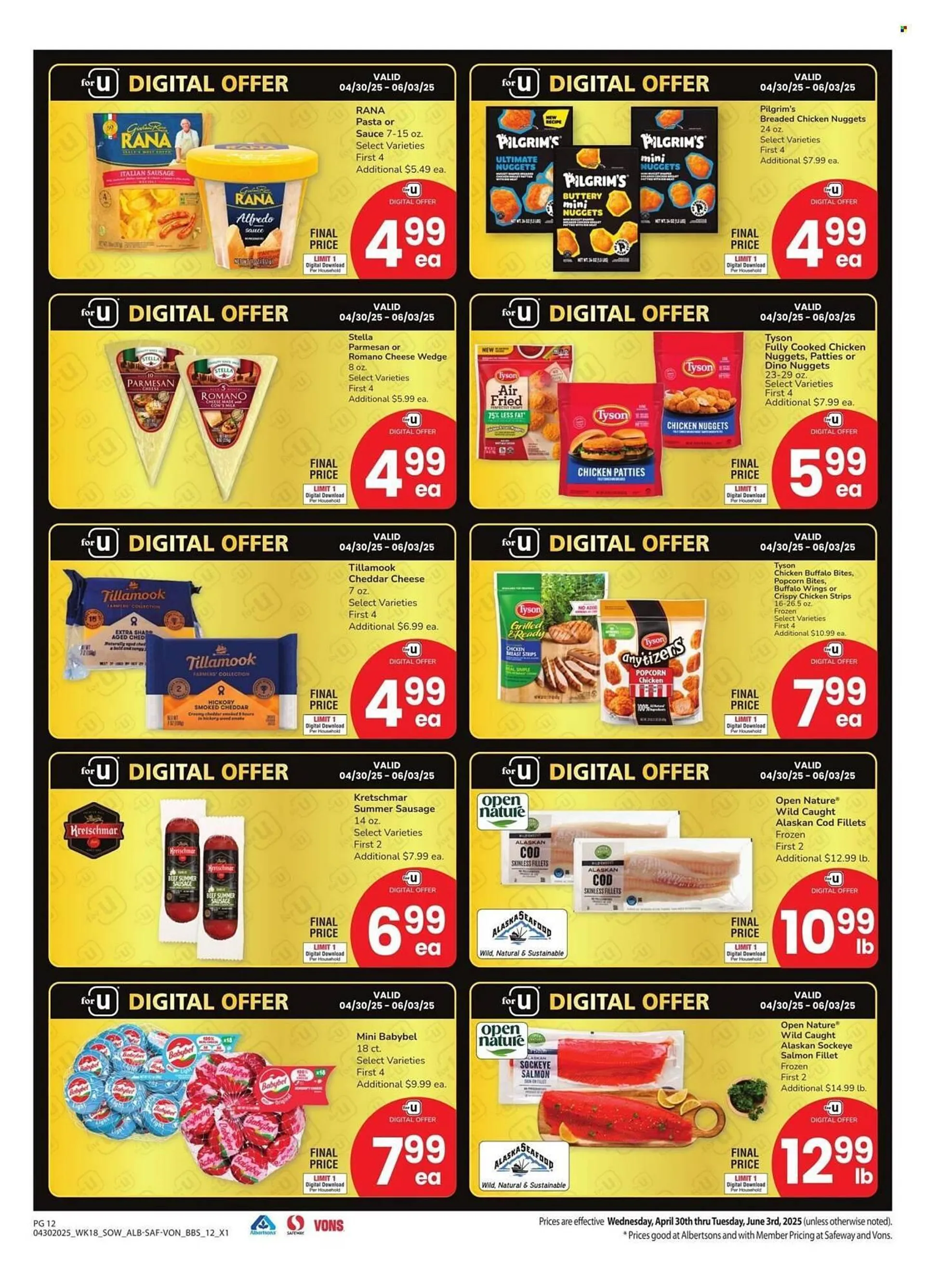 Weekly ad Albertsons Weekly Ad from April 30 to June 3 2025 - Page 12