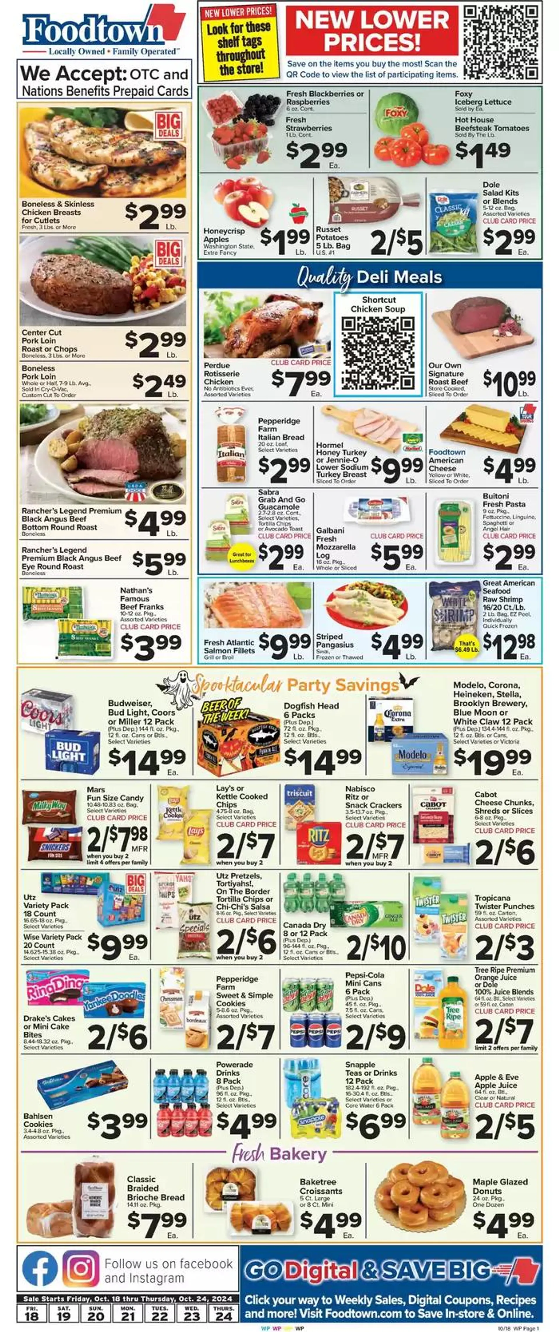 Weekly ad Our best bargains from October 18 to October 24 2024 - Page 1