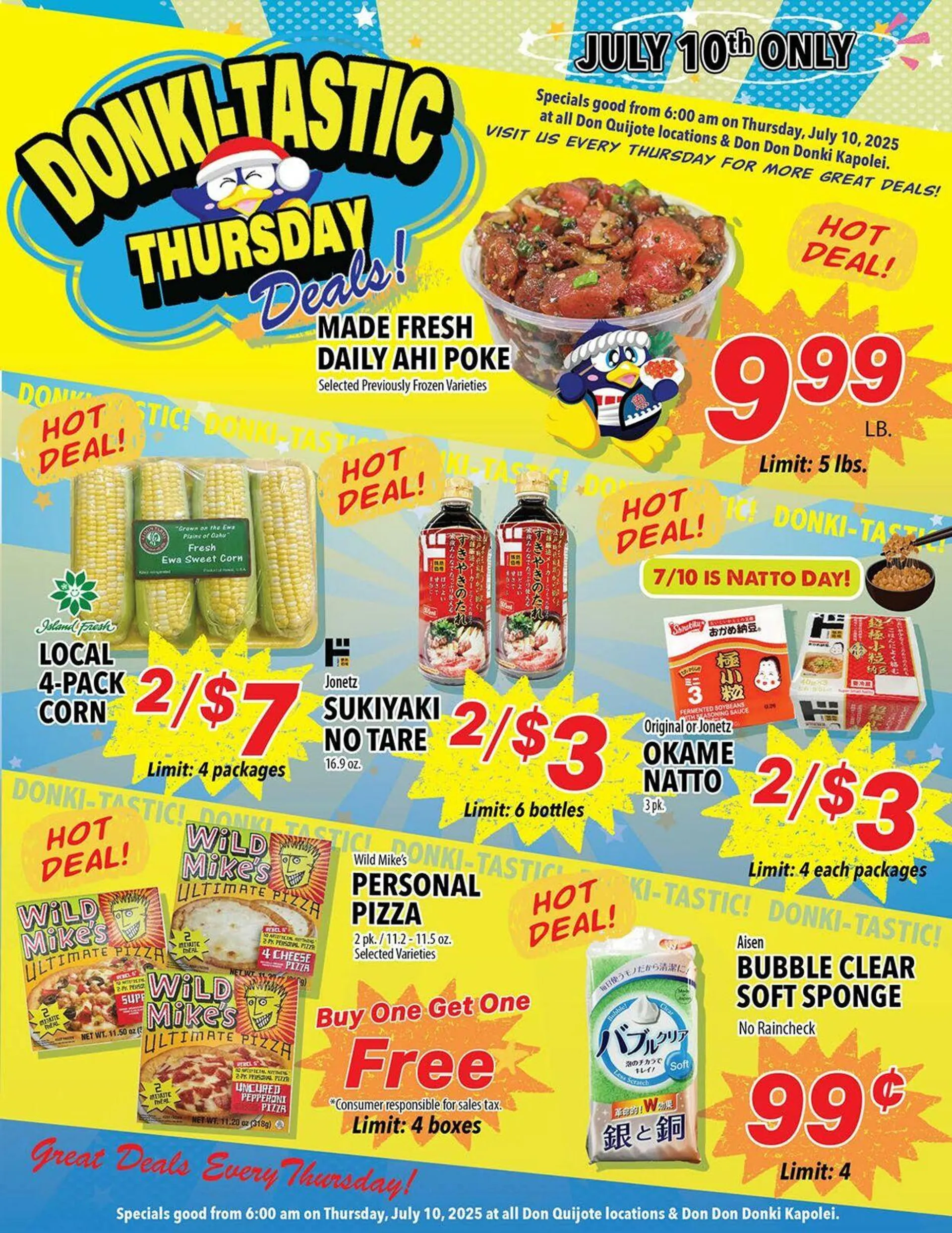 Weekly ad Don Quijote Hawaii from July 10 to July 24 2025 - Page 1