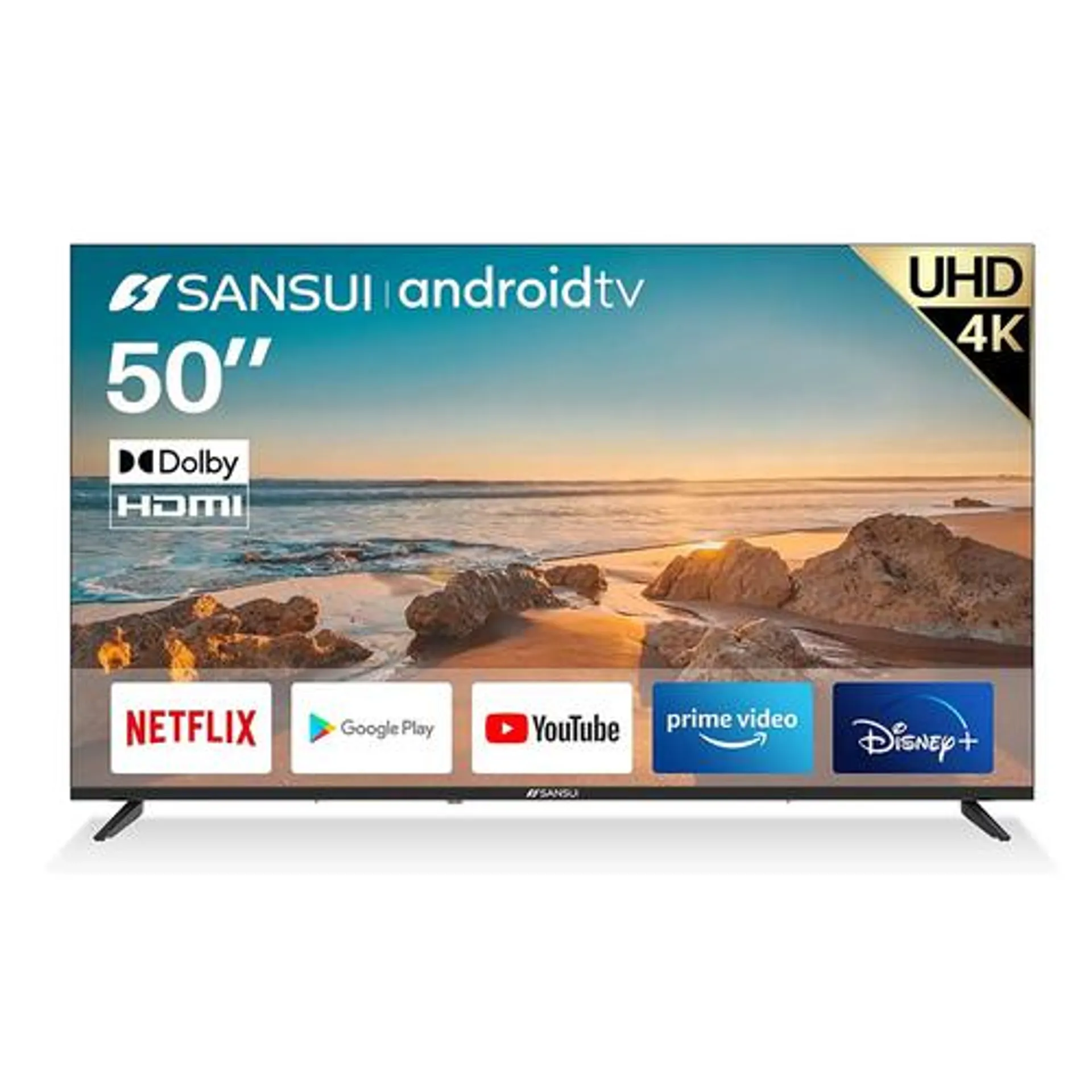 50" 4K UHD HDR Smart LED Google TV