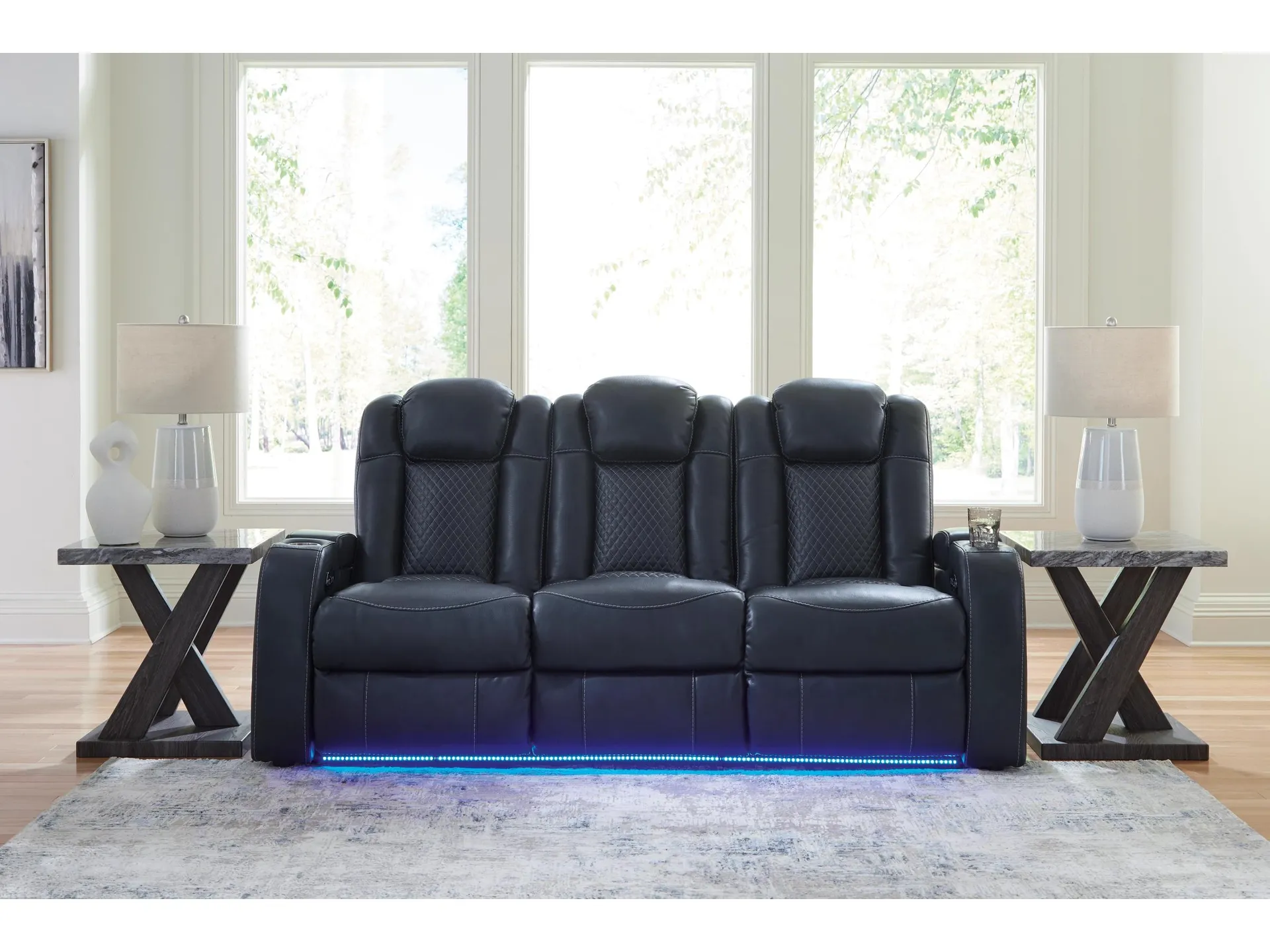 Fyne-Dyme Dual Power Reclining Sofa