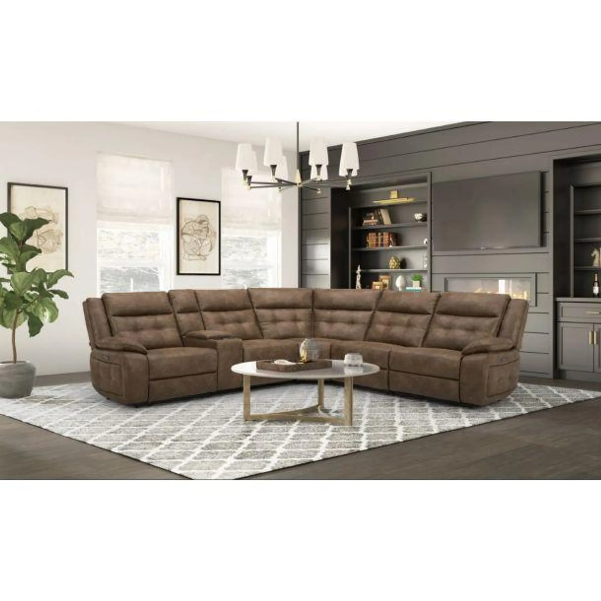 6-Piece Sectional by Best Home - Carmell