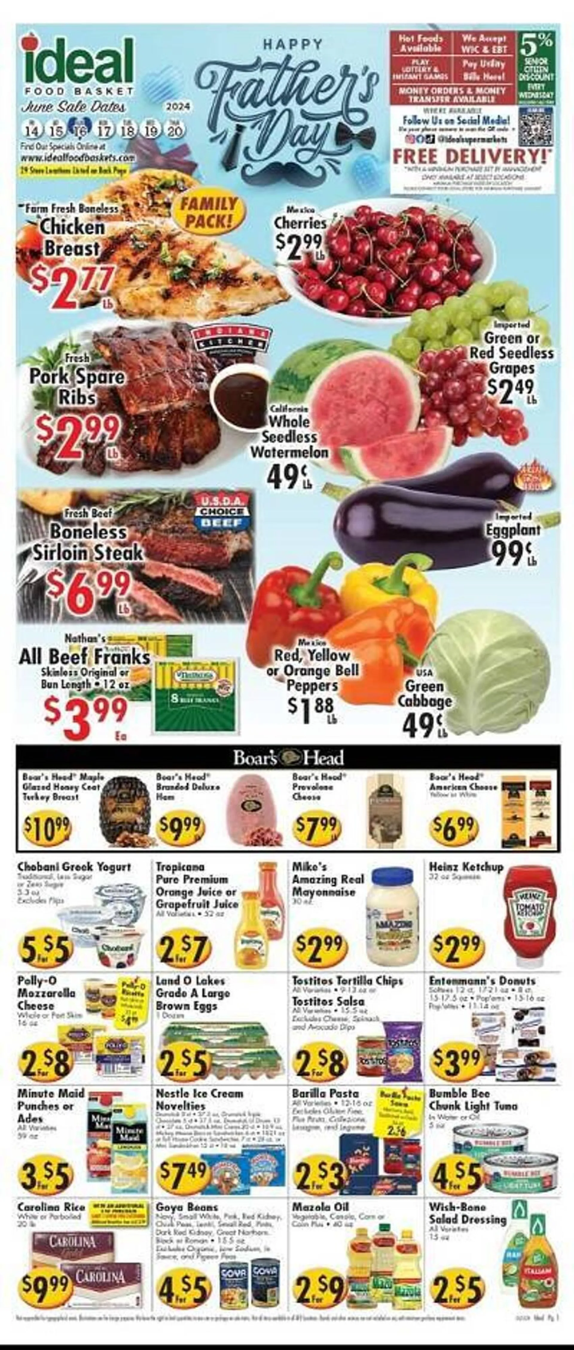 Ideal Food Basket Weekly Ad - 1