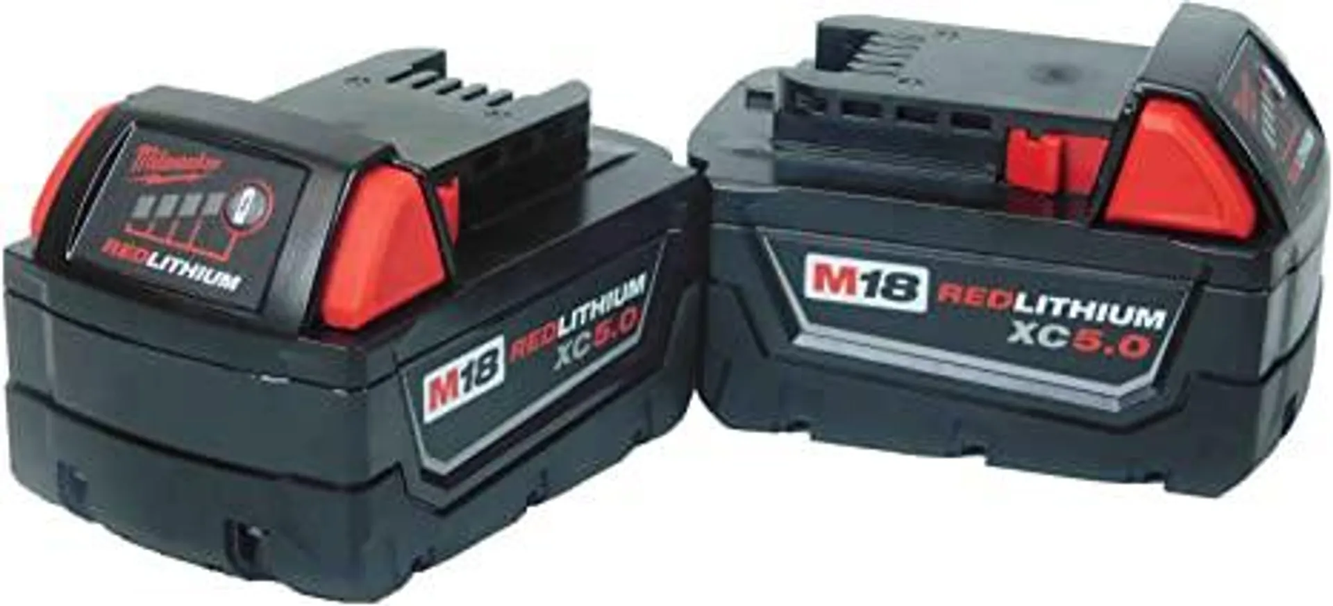 Milwaukee M18 48-11-1850 5.0 AH Batteries 5.0 18V 48-11-1852 (2 pack)