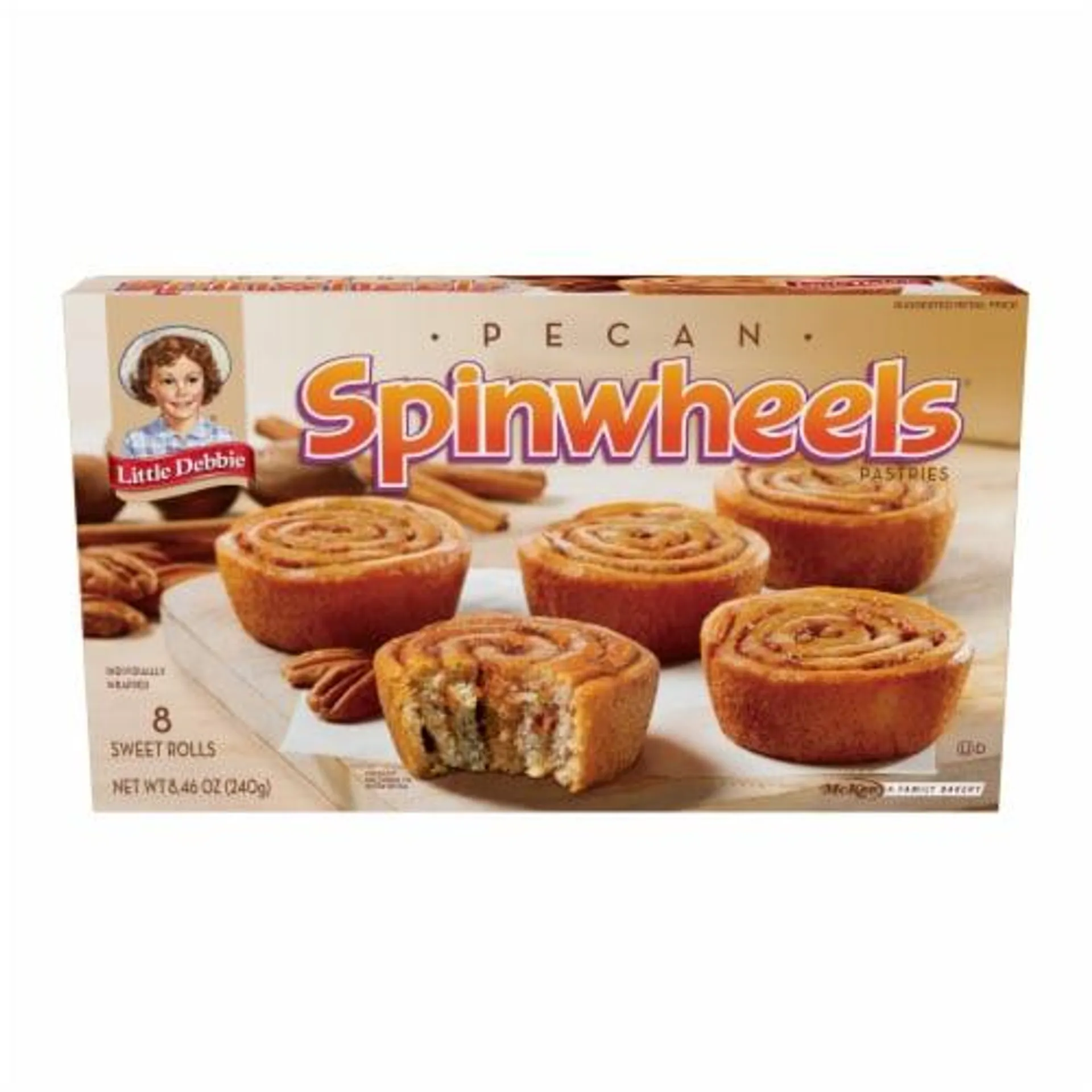 Little Debbie® Pecan Spinwheels® Sweet Rolls
