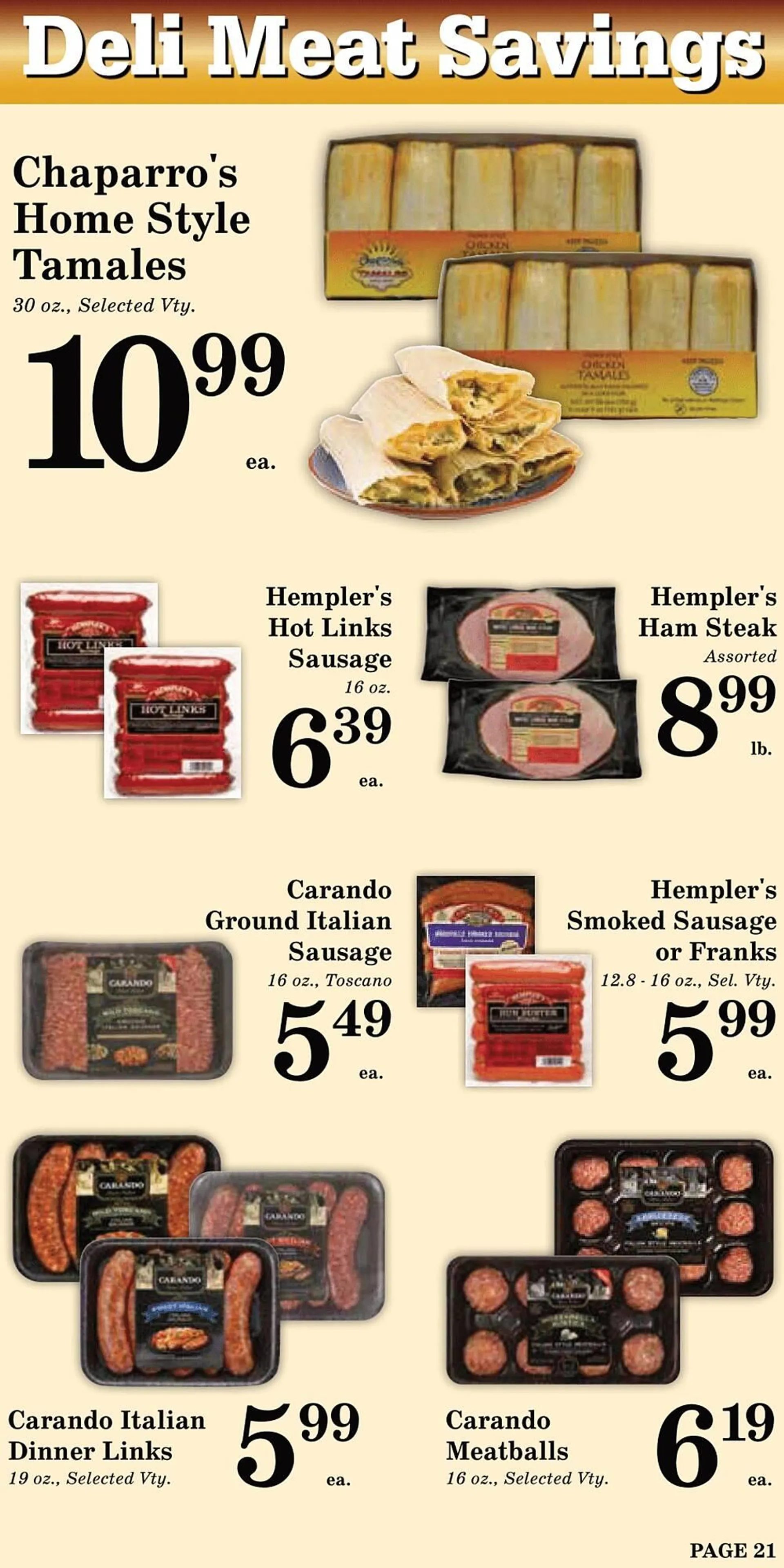 Weekly ad Harvest Foods ad from October 2 to November 5 2024 - Page 22