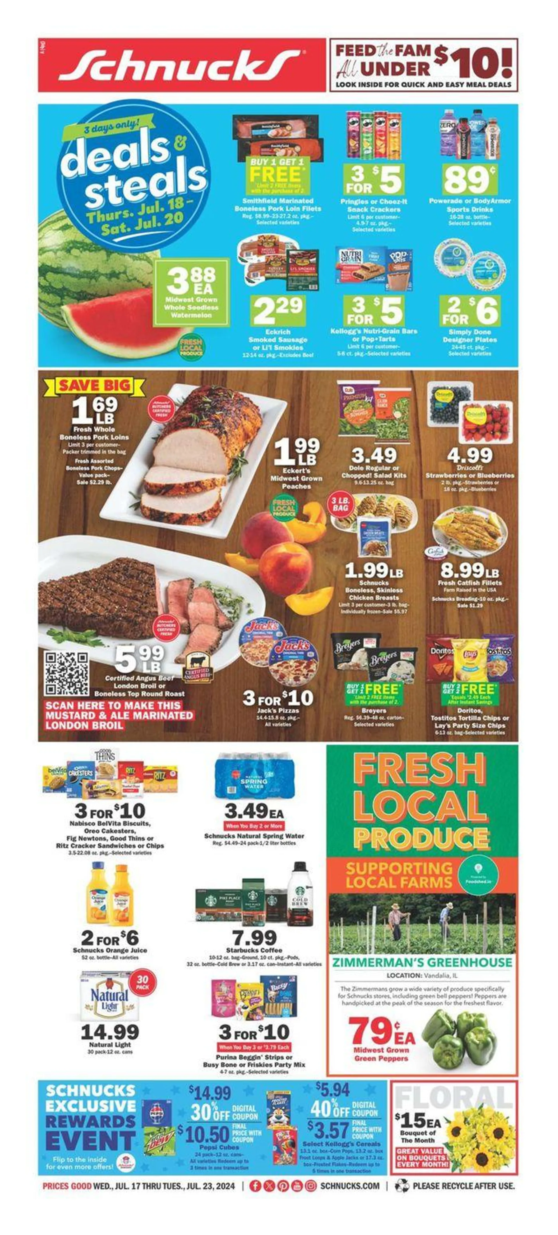 Weekly ad Current Bargains And Offers from July 17 to July 23 2024 - Page 1