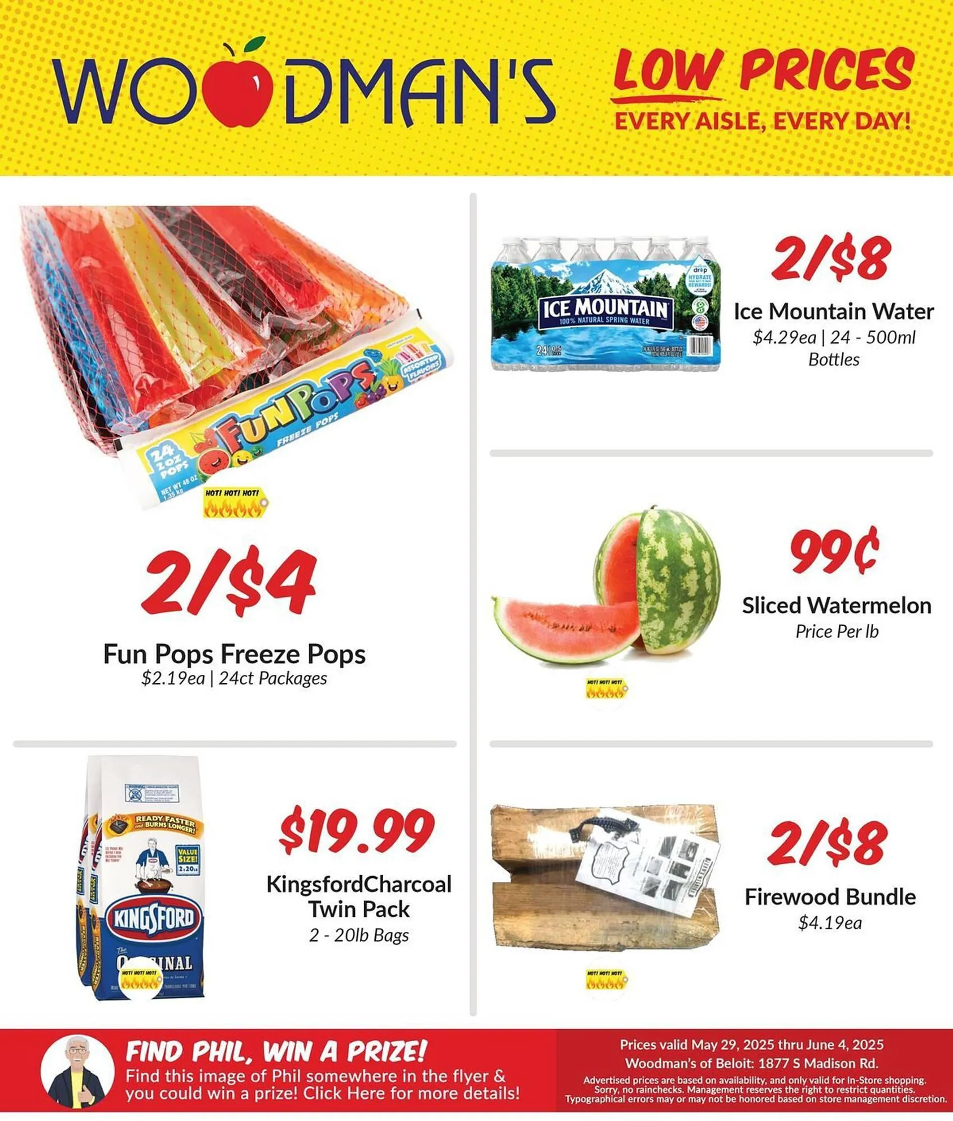 Weekly ad Woodman's Weekly Ad from May 30 to June 4 2025 - Page 1