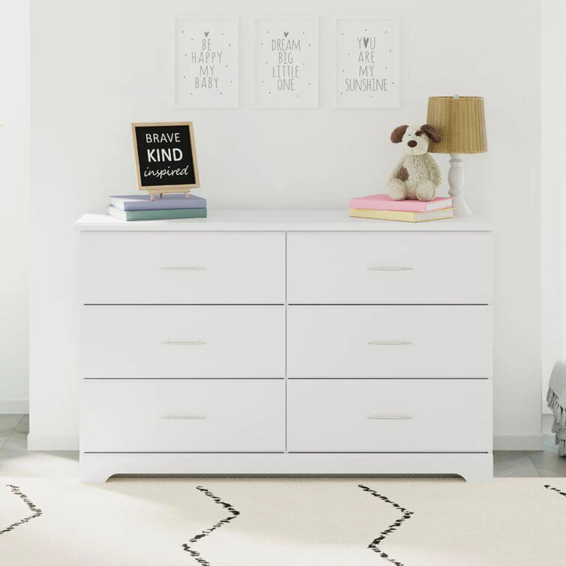 Brookside 6 Drawer Double Dresser