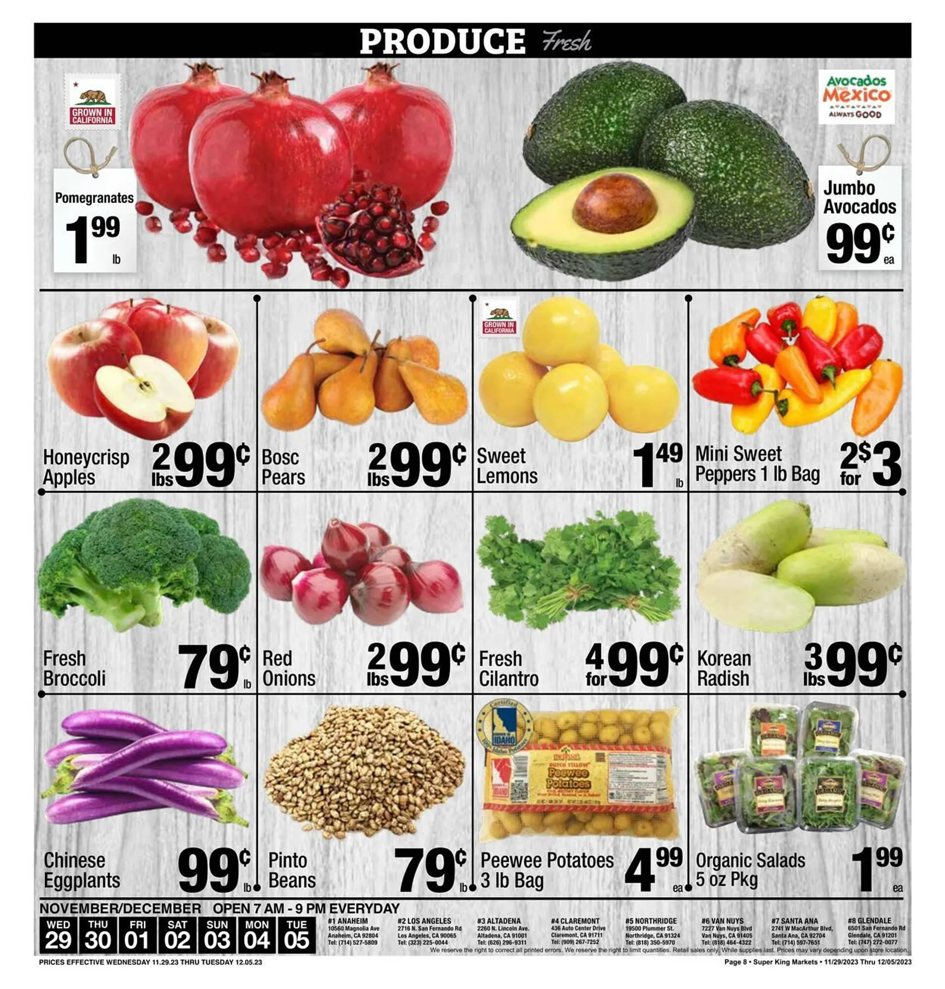 Weekly ad Super King Markets Weekly Ad from November 29 to December 5 2023 - Page 8