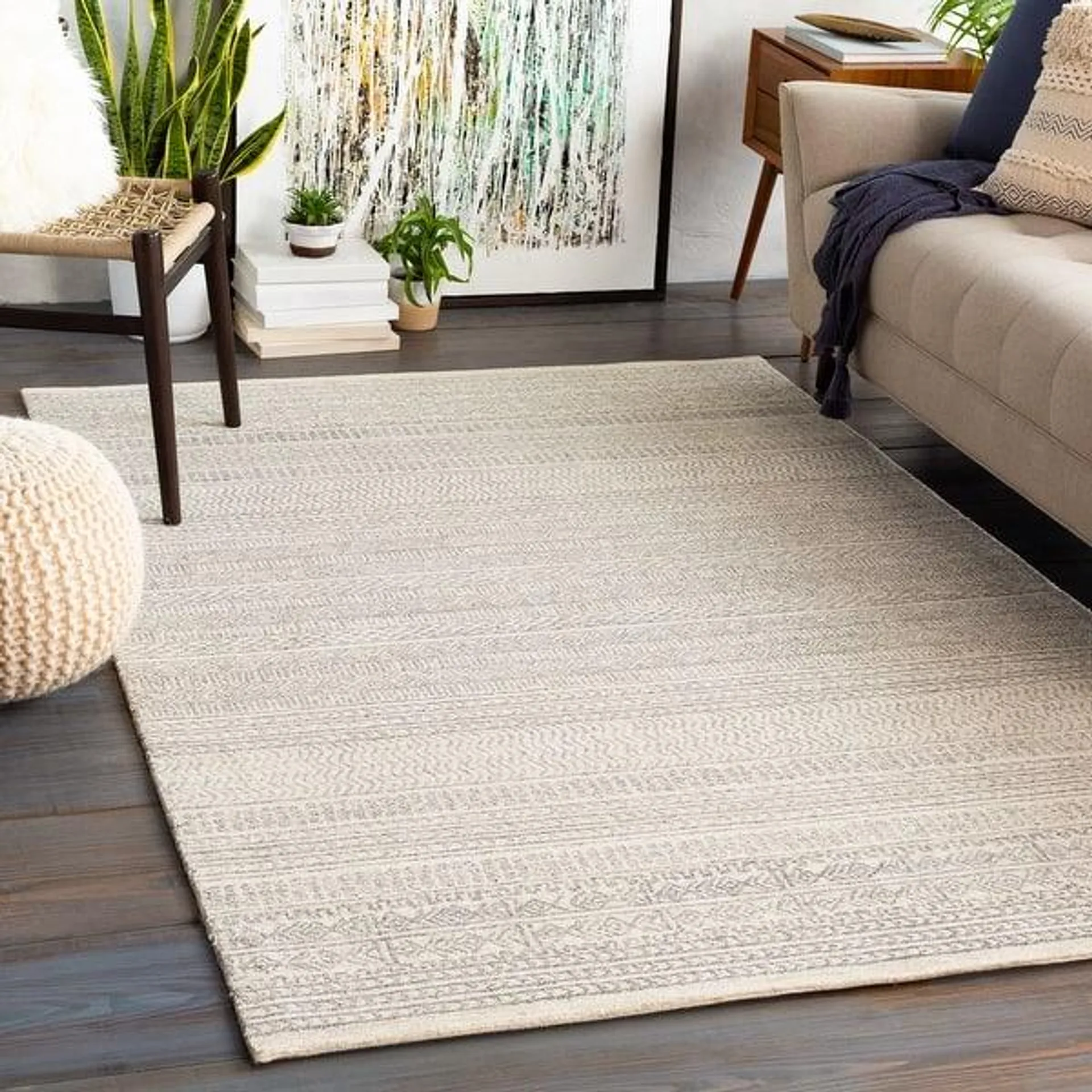 Livabliss Aleah Handmade Wool Moroccan Area Rug