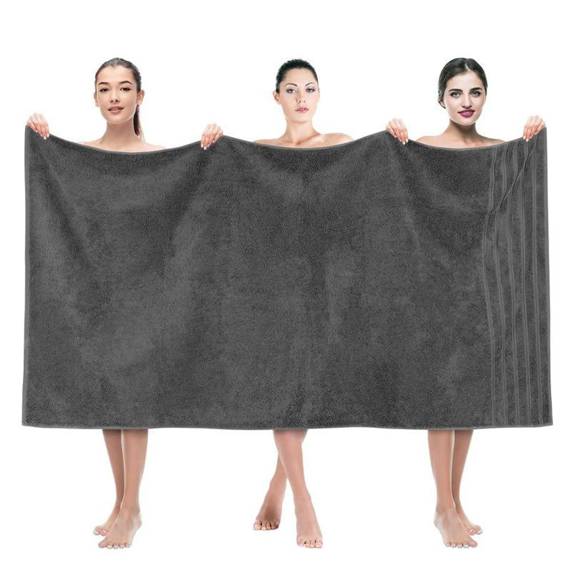 American Soft Linen 100% Cotton Jumbo Large Bath Towel, 35 in by 70 in Bath Towel Sheet