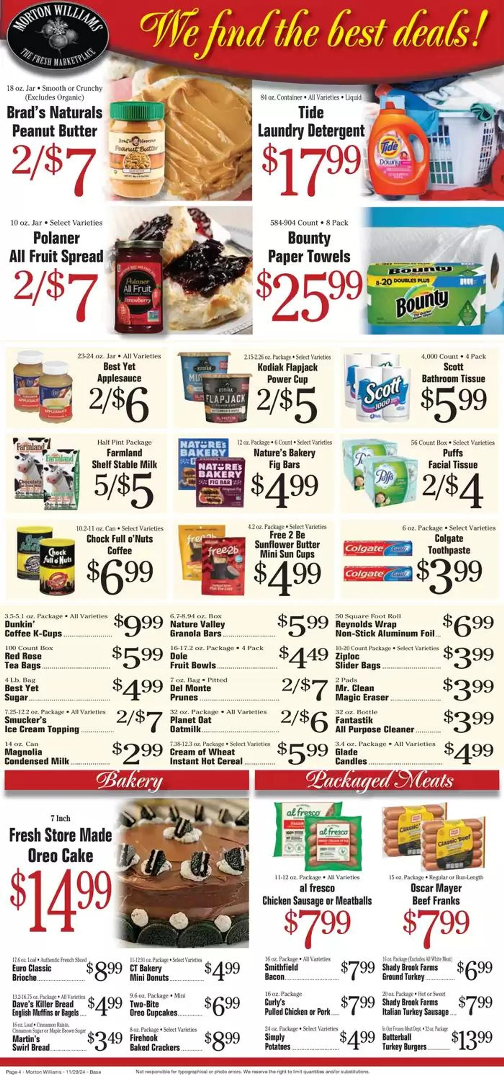 Weekly ad Morton Williams Weekly Specials from November 30 to December 14 2024 - Page 4