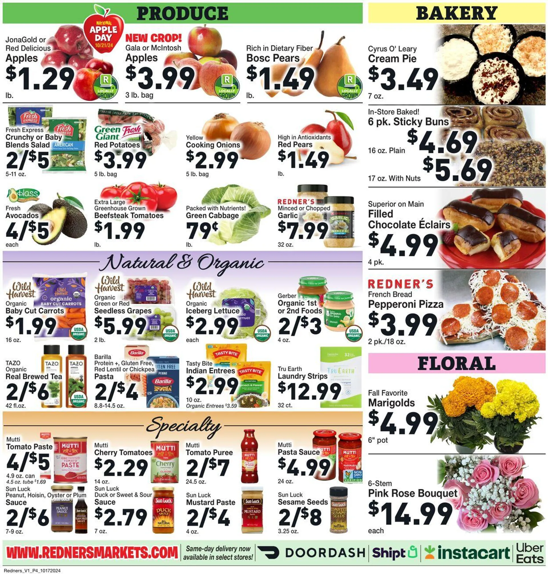 Weekly ad Redner’s Warehouse Market Current weekly ad from October 17 to October 23 2024 - Page 6