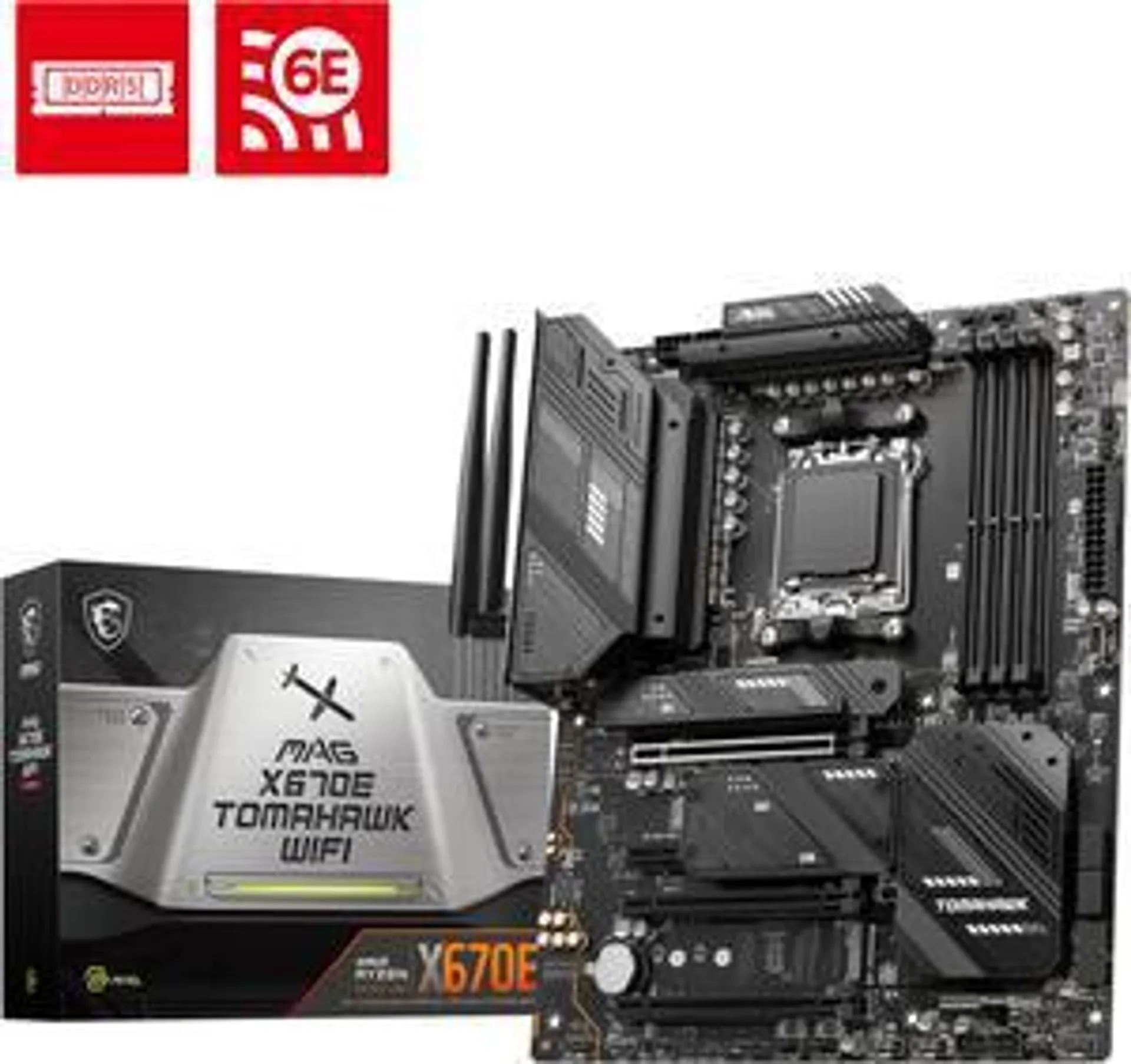 MSI MAG X670E TOMAHAWK WIFI AM5 ATX Motherboard