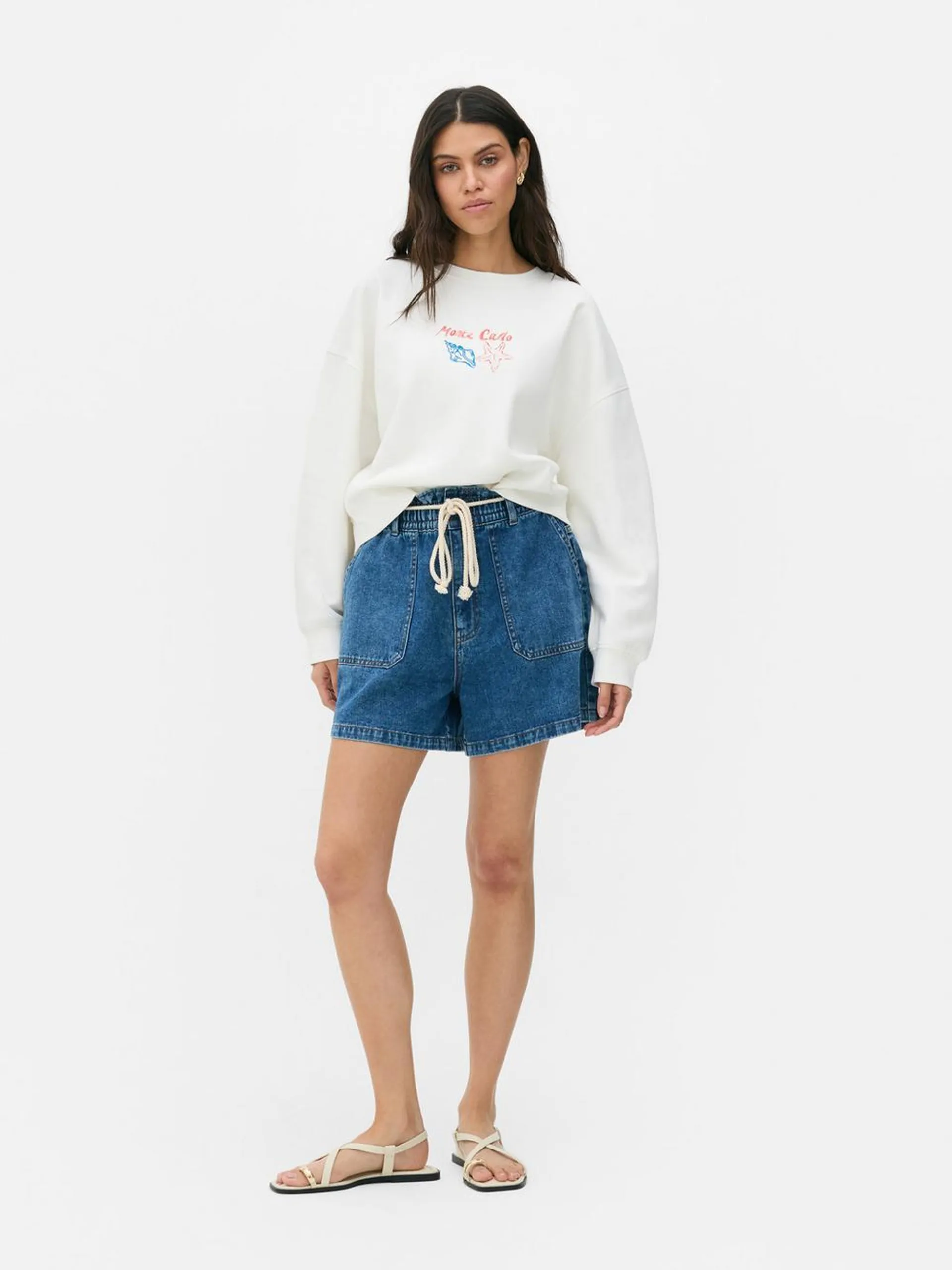 Paula Echevarría Printed Sweatshirt