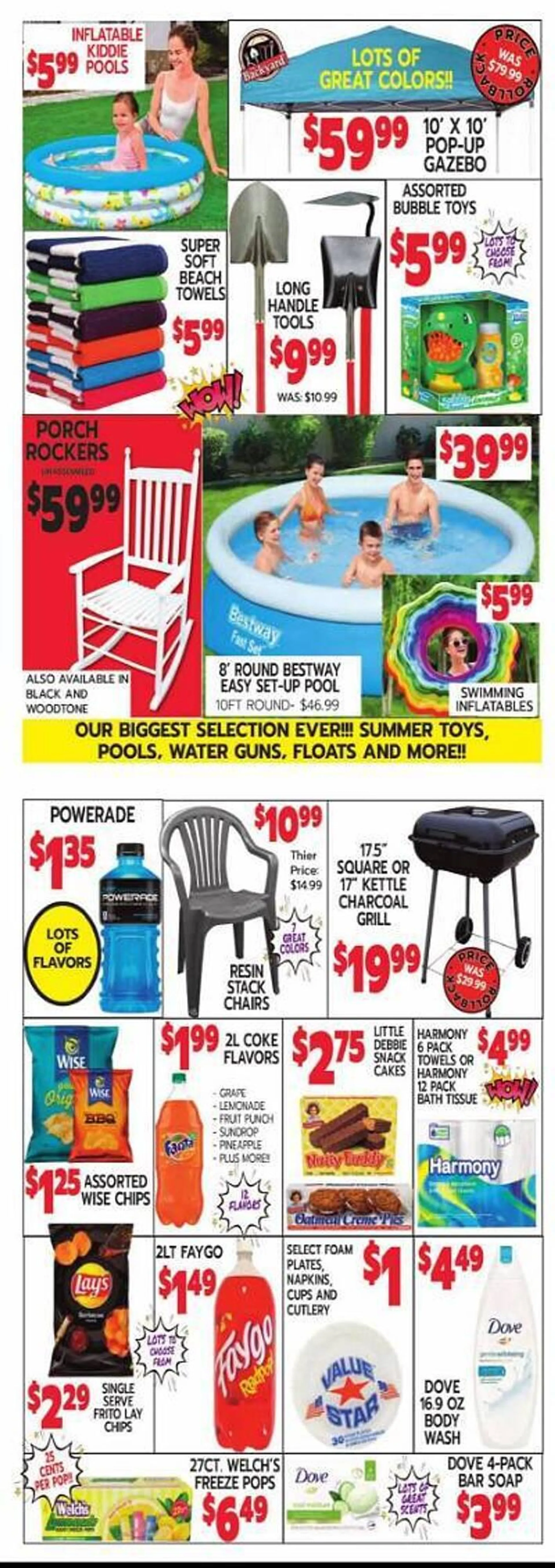 Weekly ad Roses Discount Store Weekly Ad from June 19 to July 1 2024 - Page 2