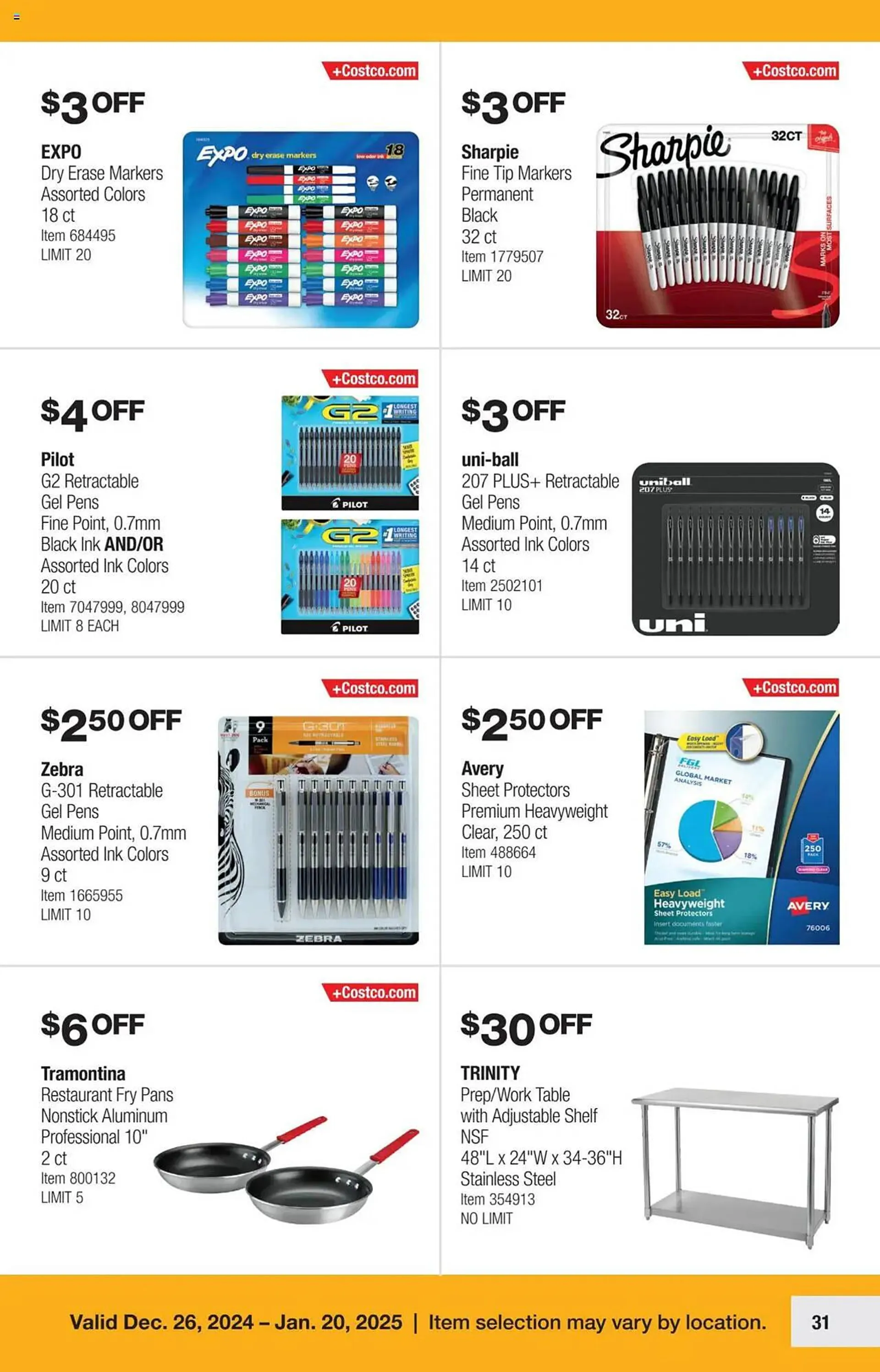 Weekly ad Costco Weekly Ad from December 26 to January 20 2025 - Page 31