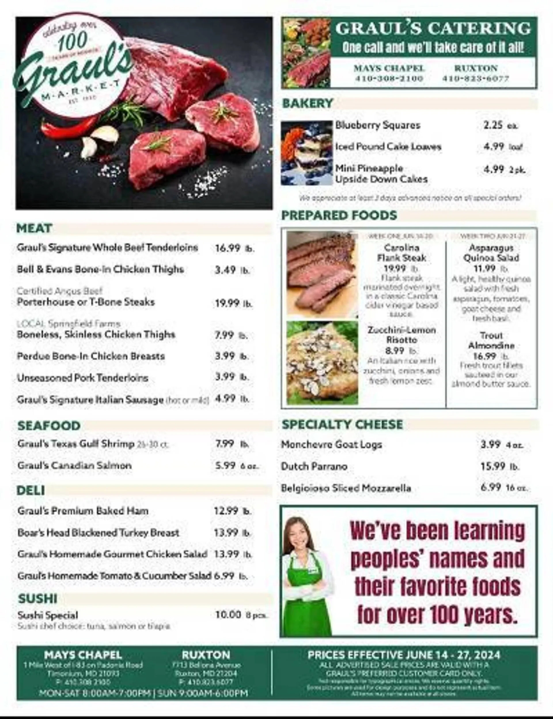 Grauls Market Weekly Ad - 1