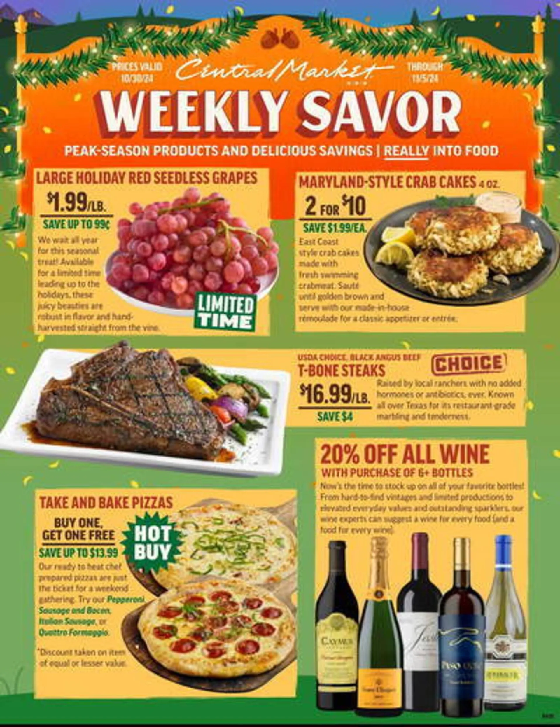 Central Market Weekly Ad - 1