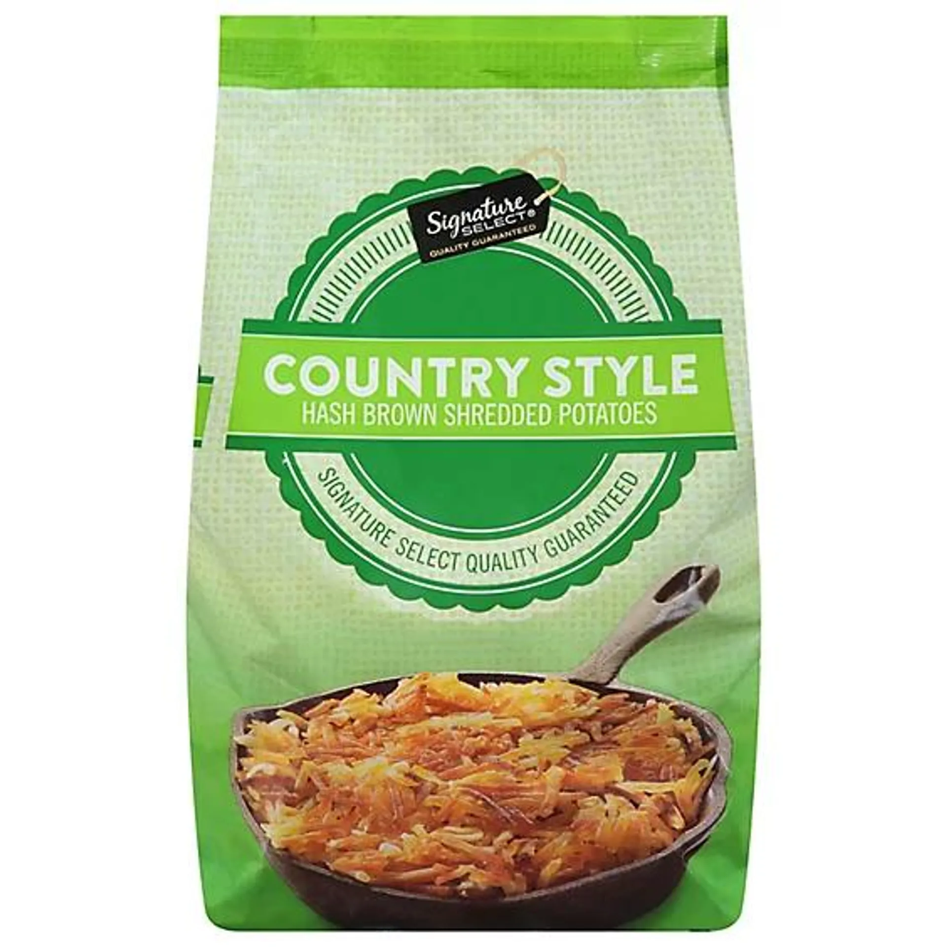 Signature SELECT Shredded Country Style Hash Browns Potatoes - 30 Oz