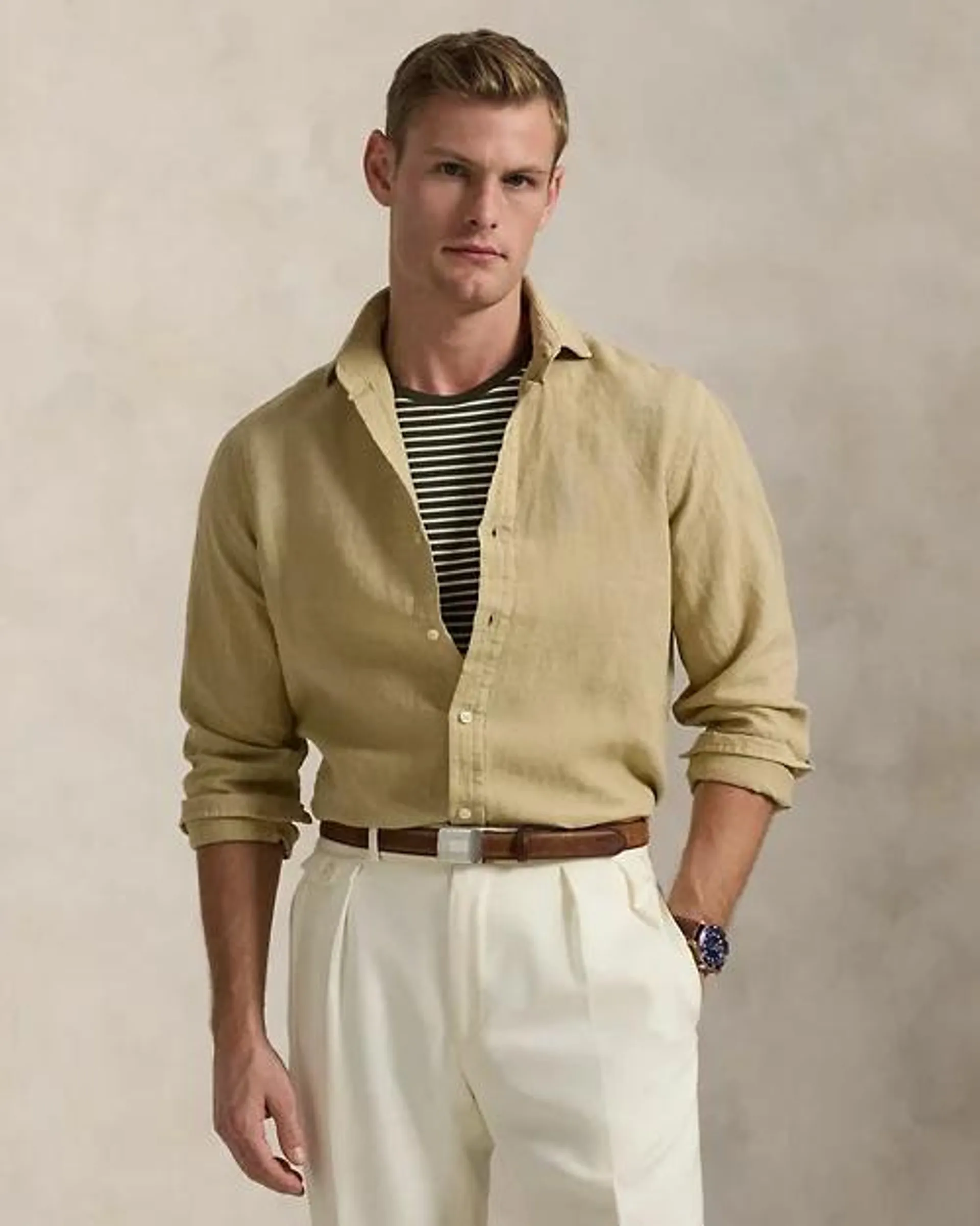 Classic Fit Linen Shirt