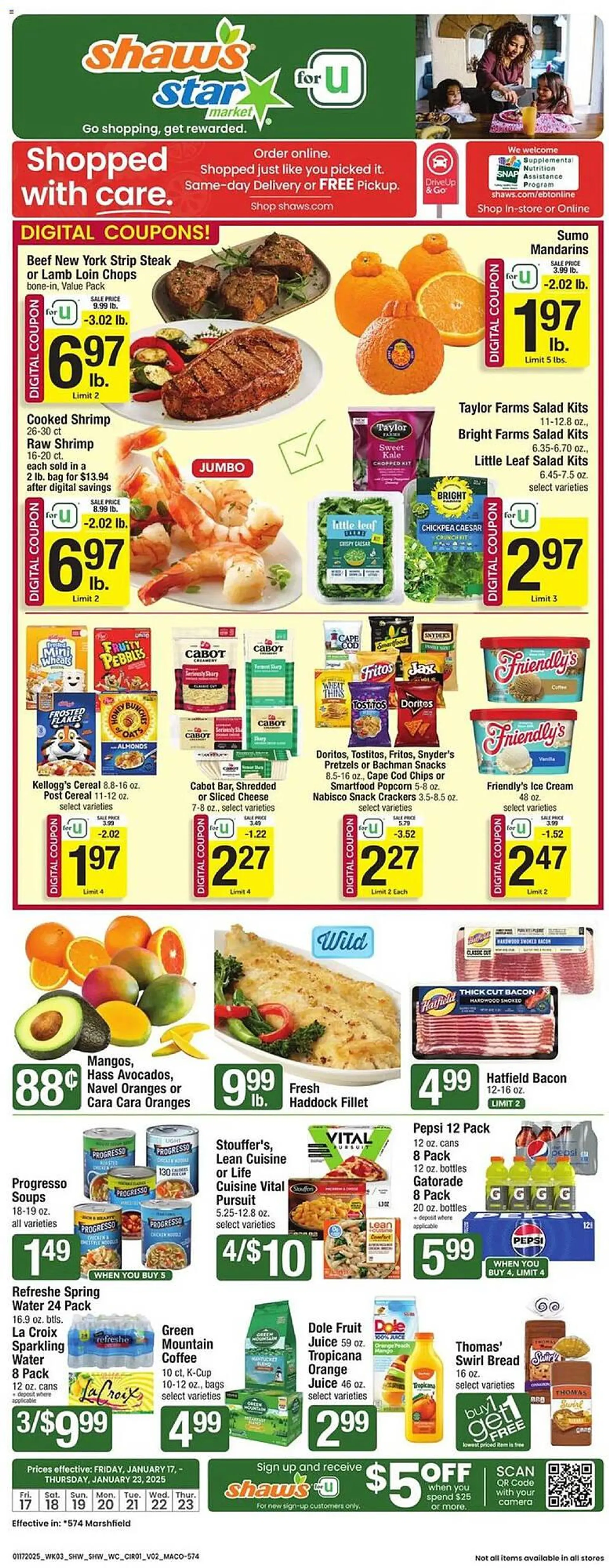Star Market Weekly Ad - 1