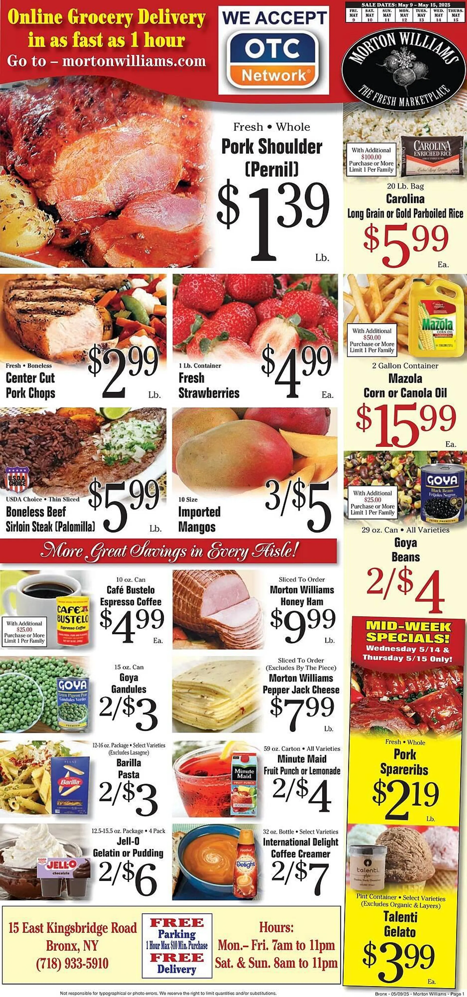 Morton Williams Weekly Ad - 1