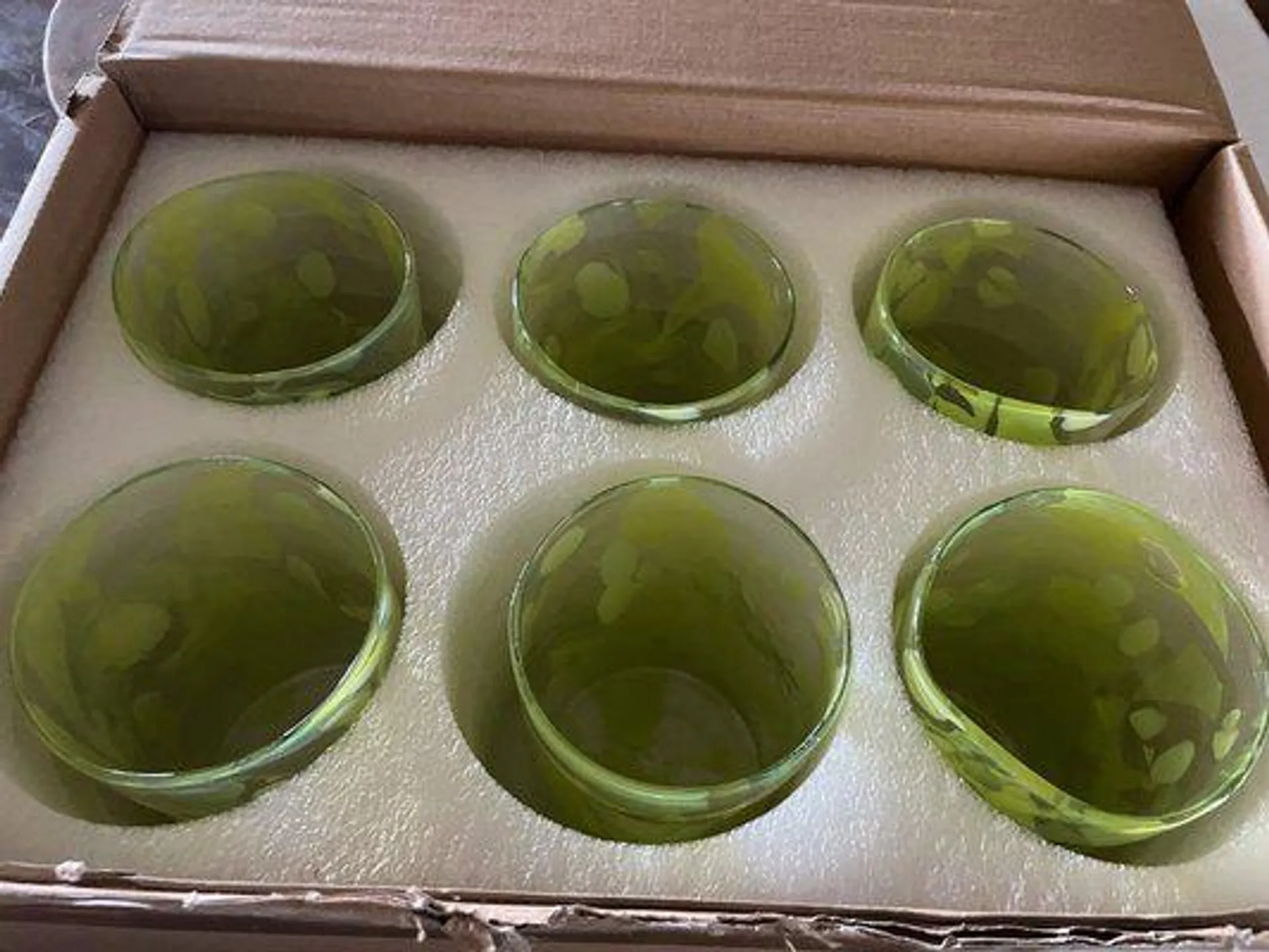 Murano Water Glasses, Set of 6