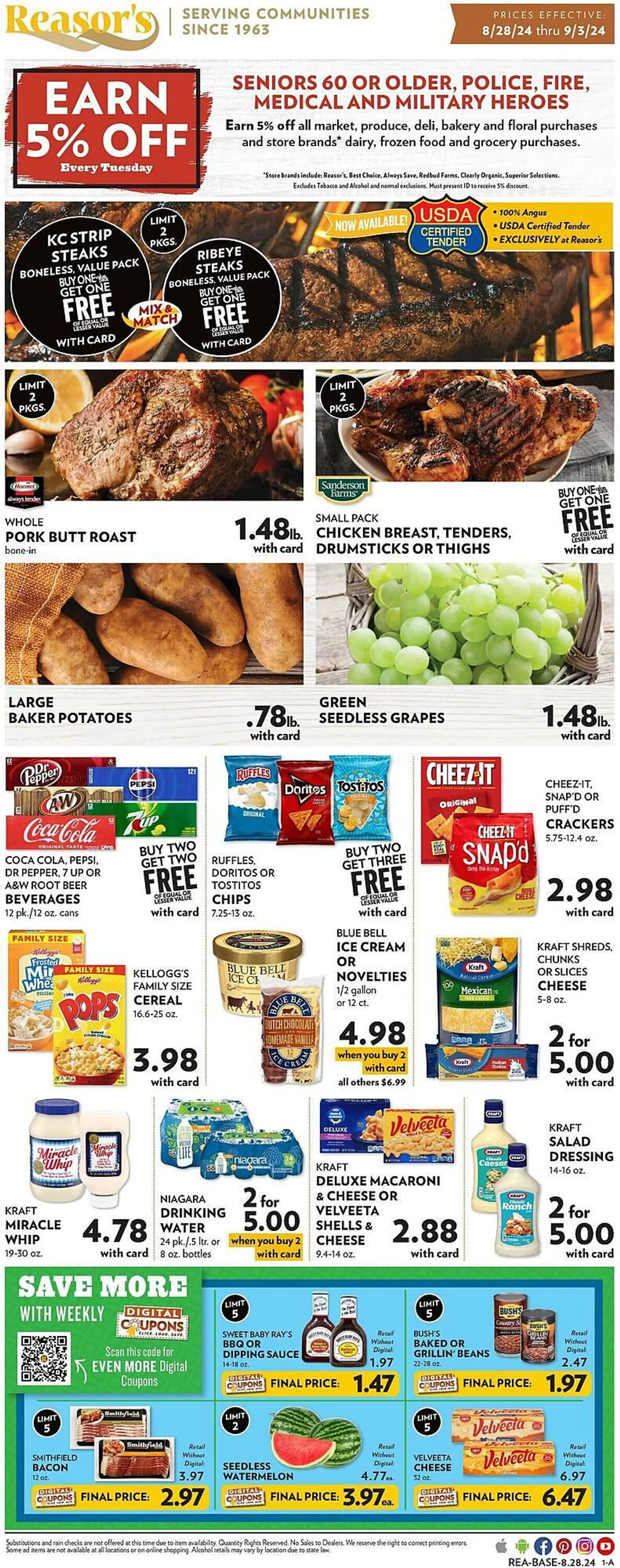 Reasors Weekly Ad - 1