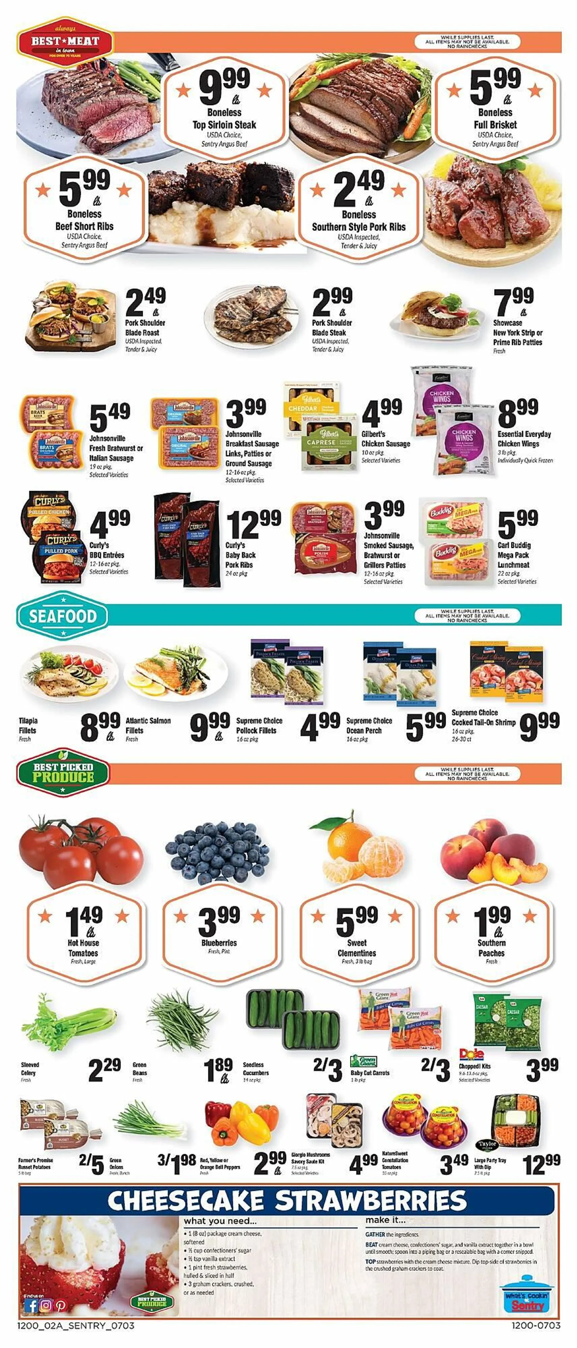 Weekly ad Sentry Weekly Ad from July 3 to July 9 2025 - Page 2