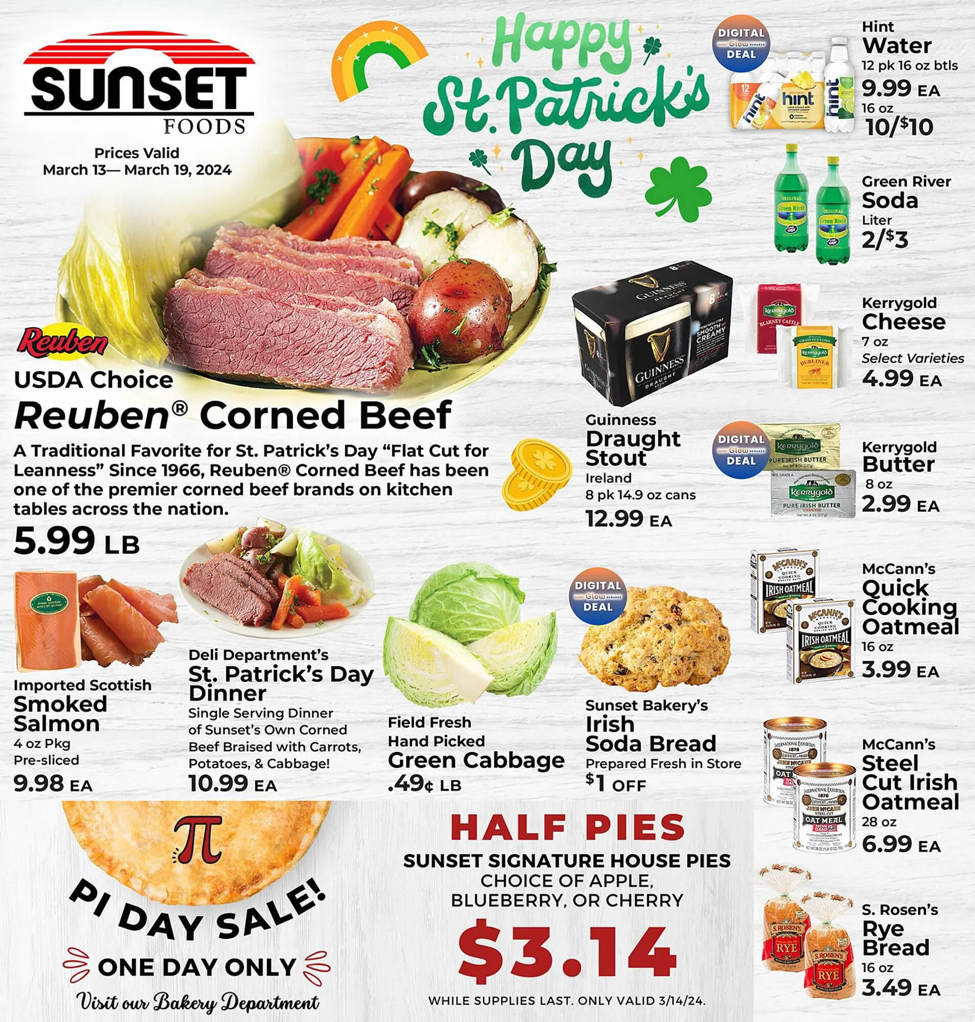 Weekly ad Sunset Foods ad from March 13 to March 19 2024 - Page 