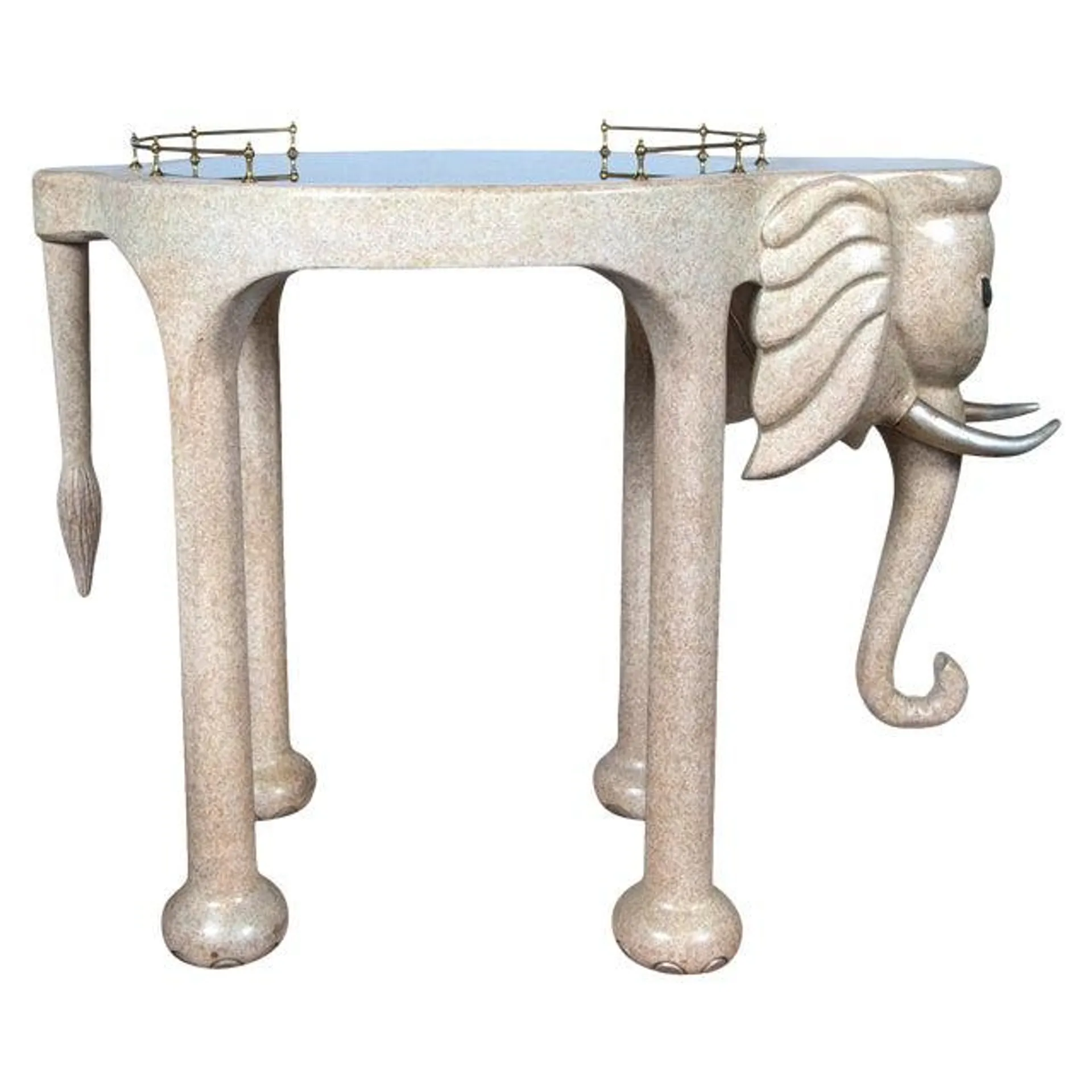 Elephant Rolling Bar Cart