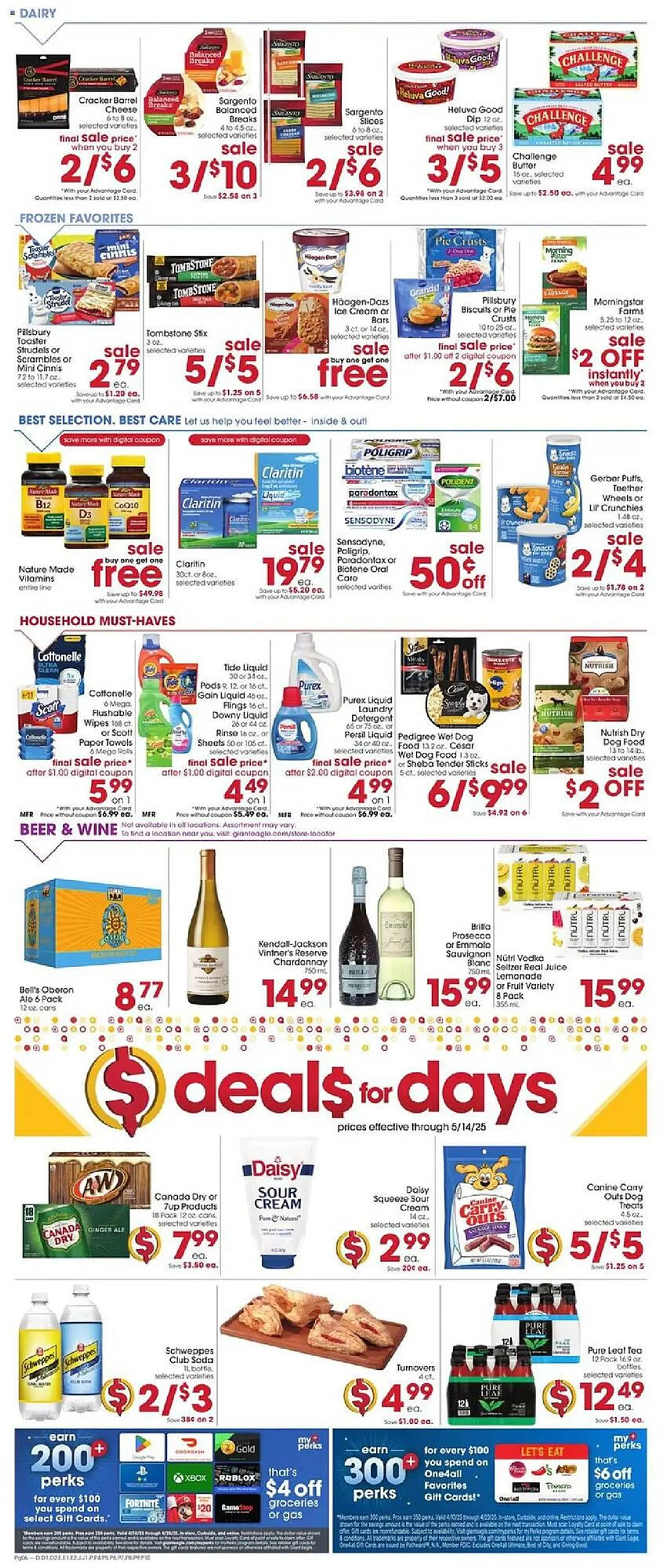 Weekly ad Giant Eagle Weekly Ad from April 17 to April 23 2025 - Page 6