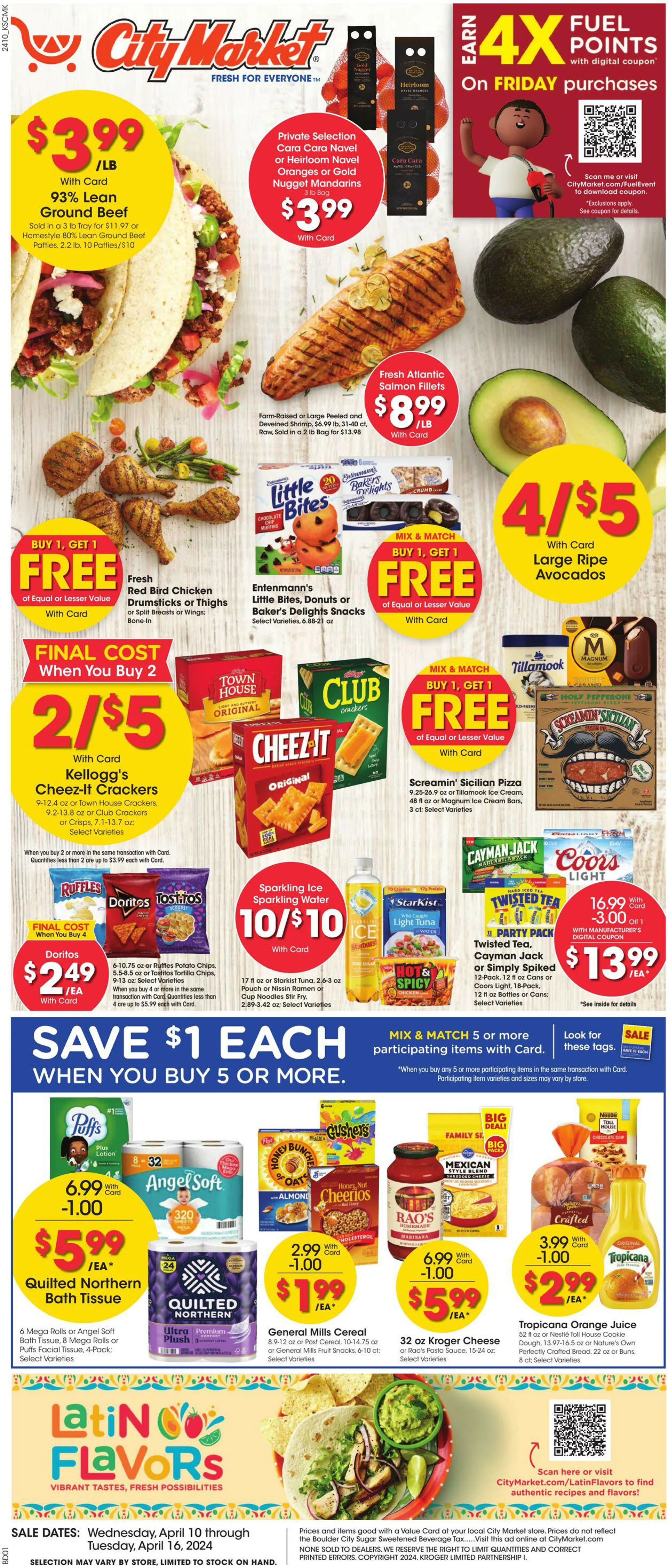 Weekly ad City Market from April 10 to April 16 2024 - Page 1