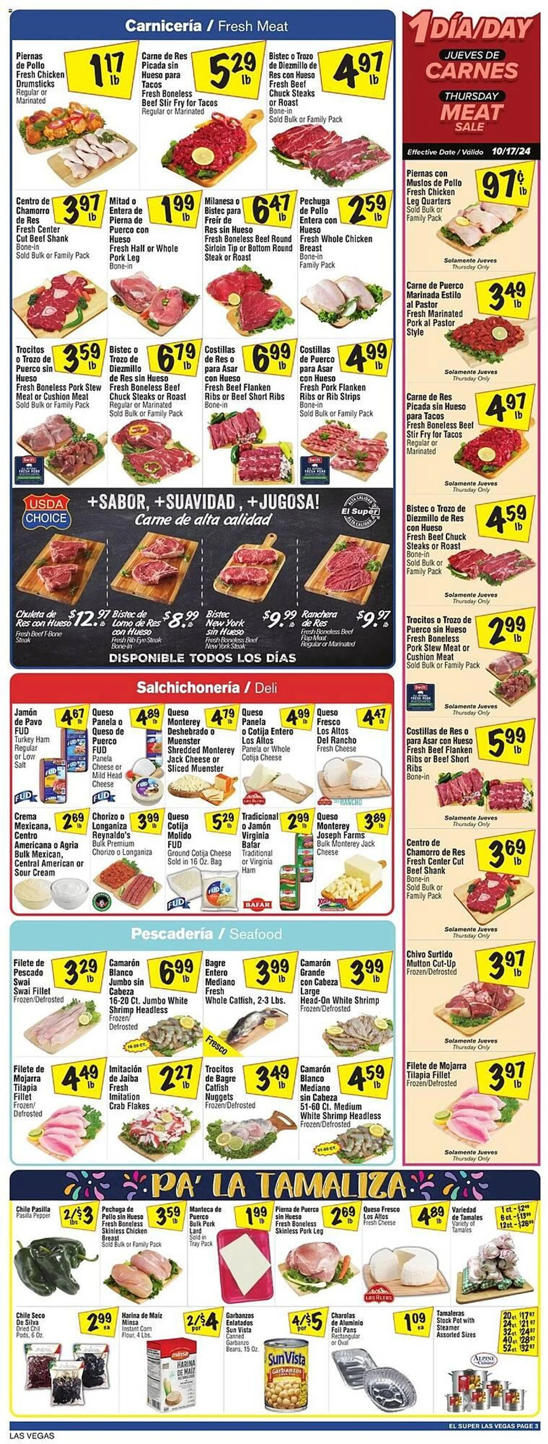 Weekly ad El Super Weekly Ad from October 16 to October 22 2024 - Page 3