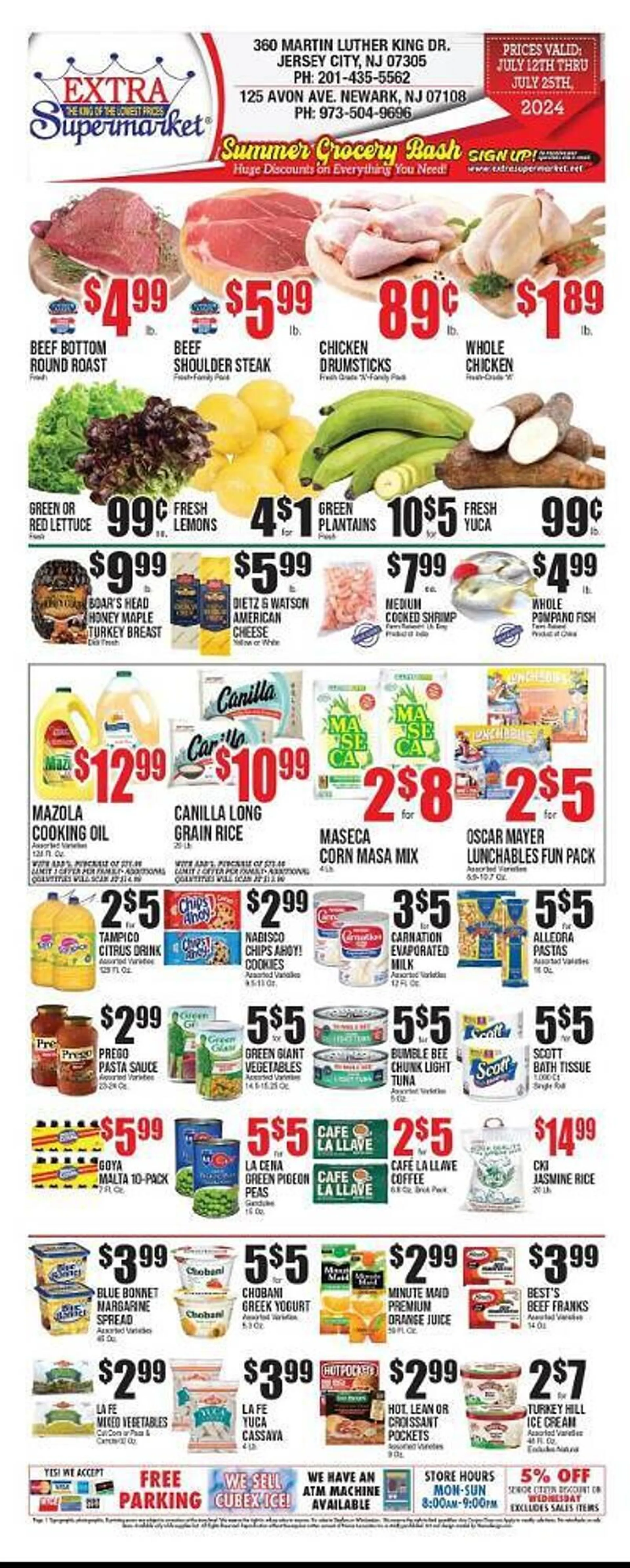 Extra Supermarket Weekly Ad - 1