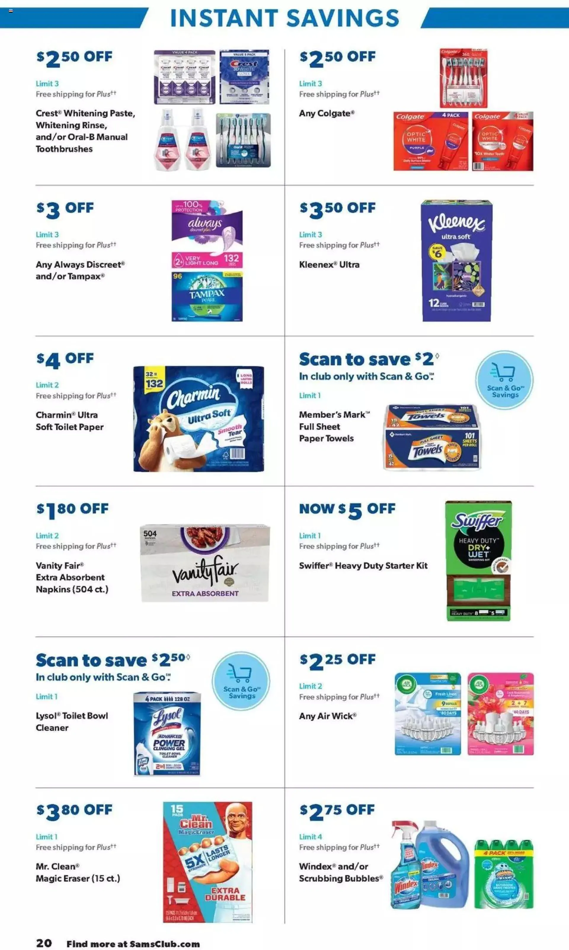 Weekly ad Sam's Club - Weekly Ad from April 19 to June 3 2024 - Page 20