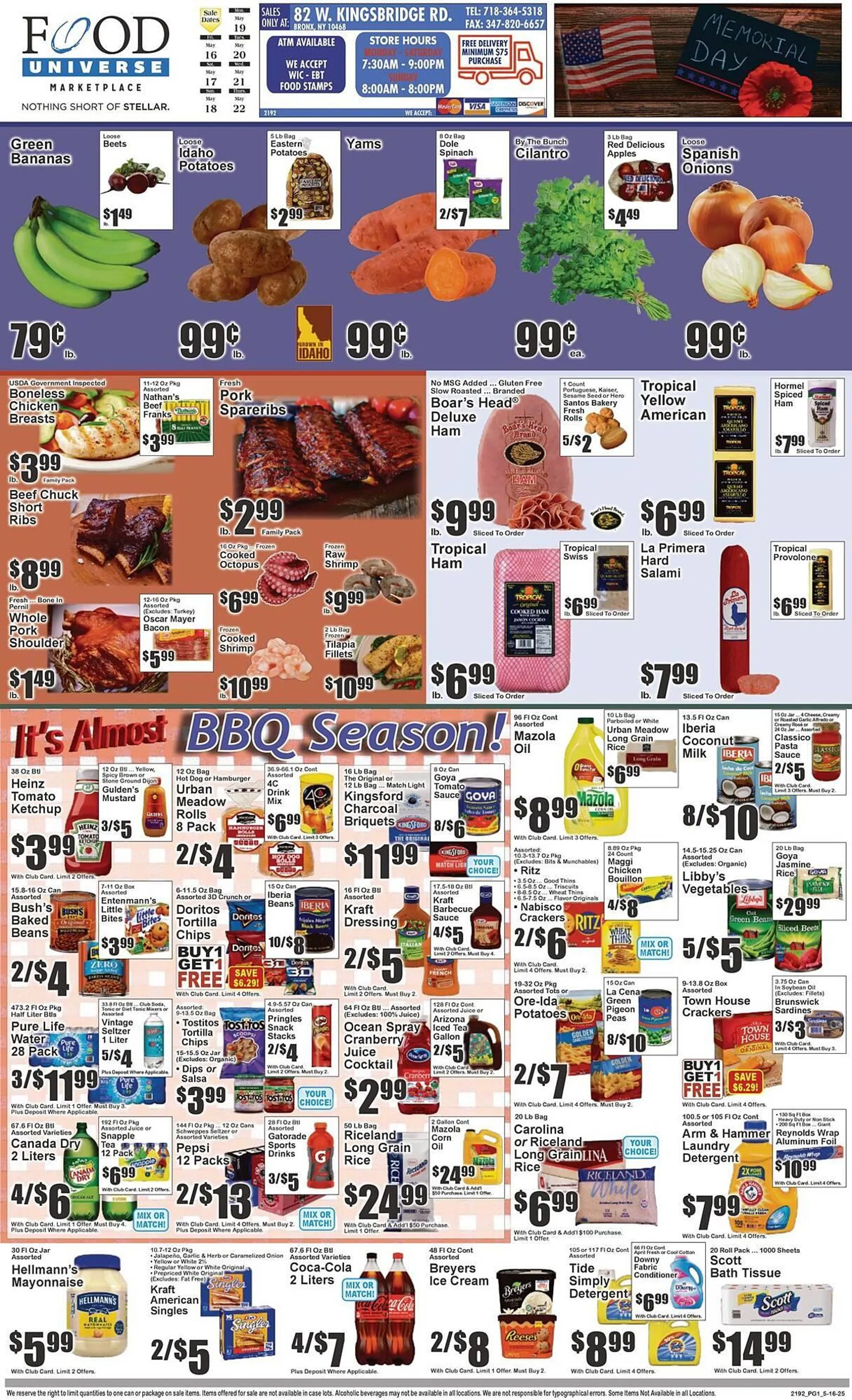 Food Universe Weekly Ad - 1