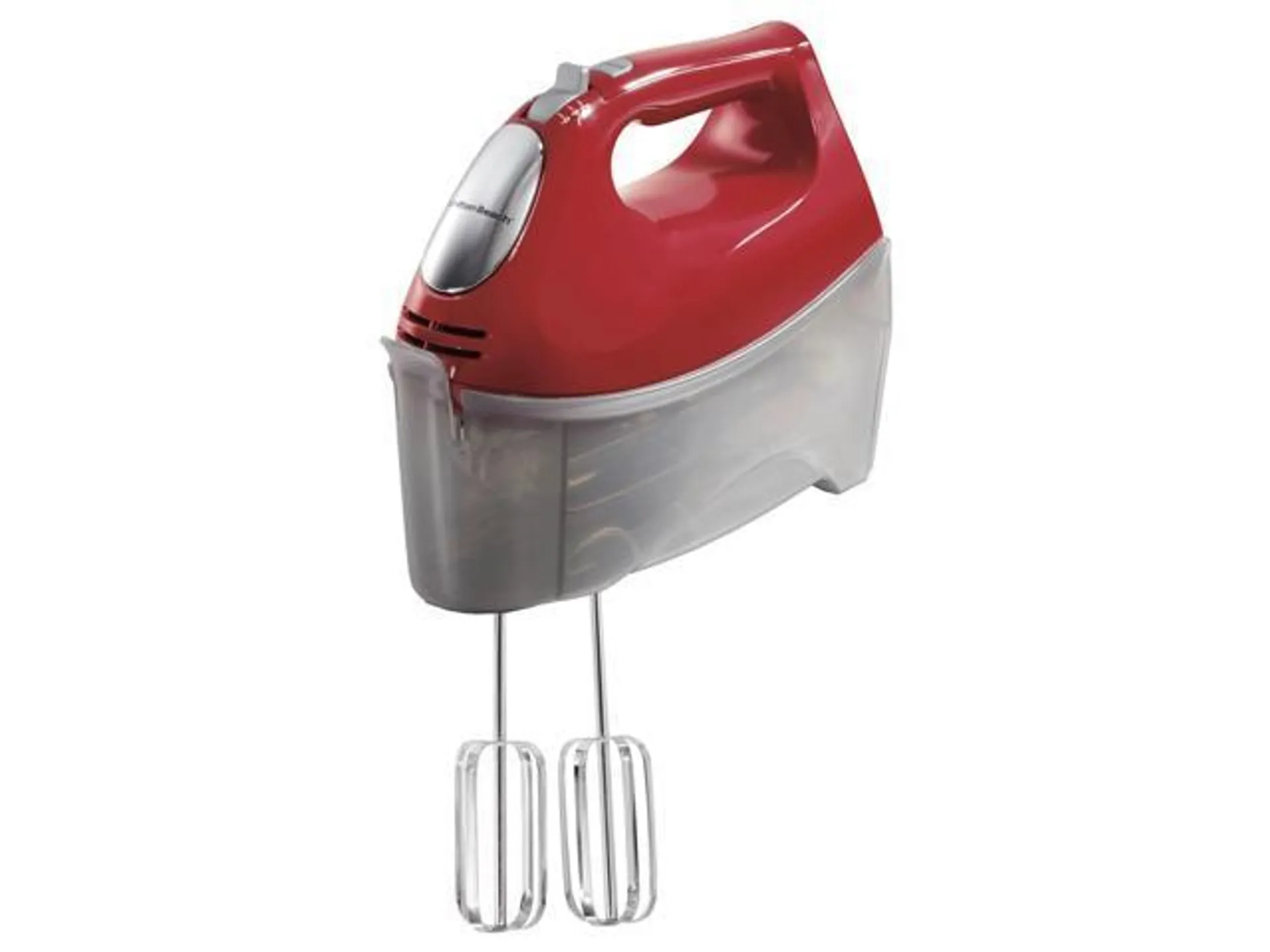 Hamilton Beach Ensemble Hand Mixer with Snap On Case, Beaters, and Dough Hook