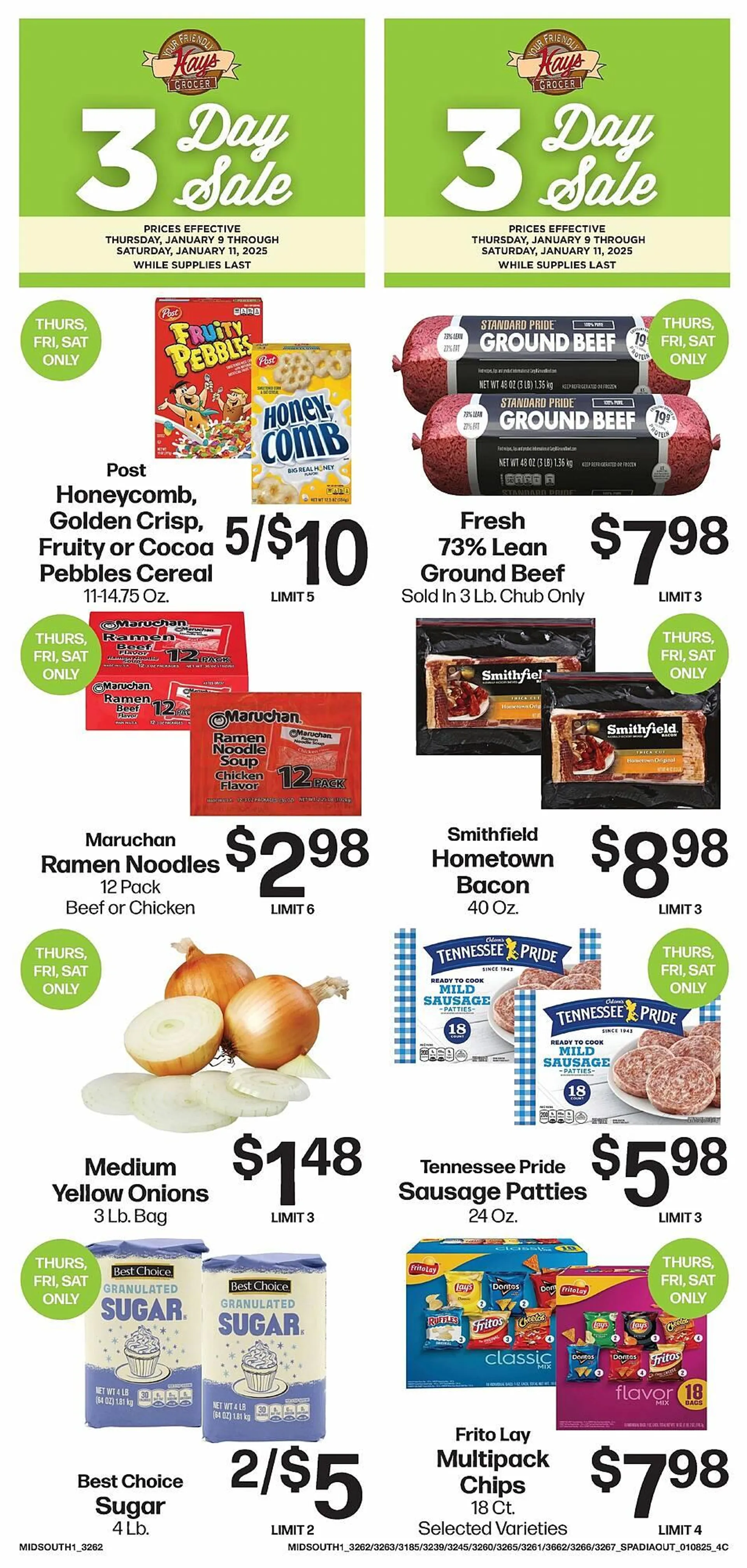 Hays Supermarket Weekly Ad - 1