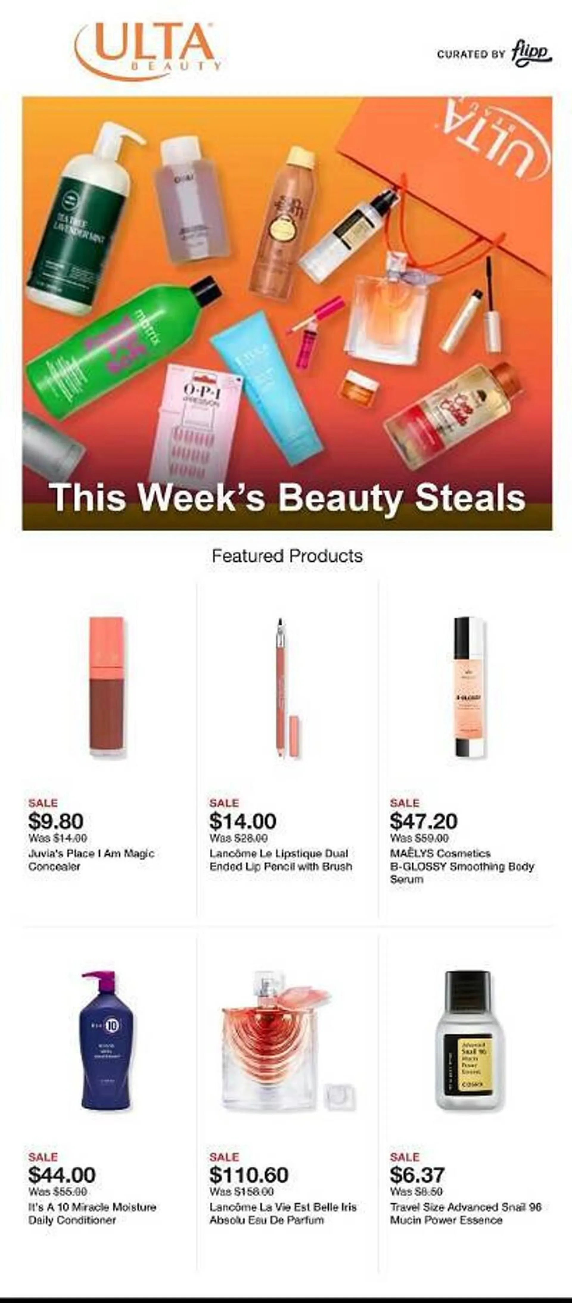 Ulta Beauty Weekly Ad - 1