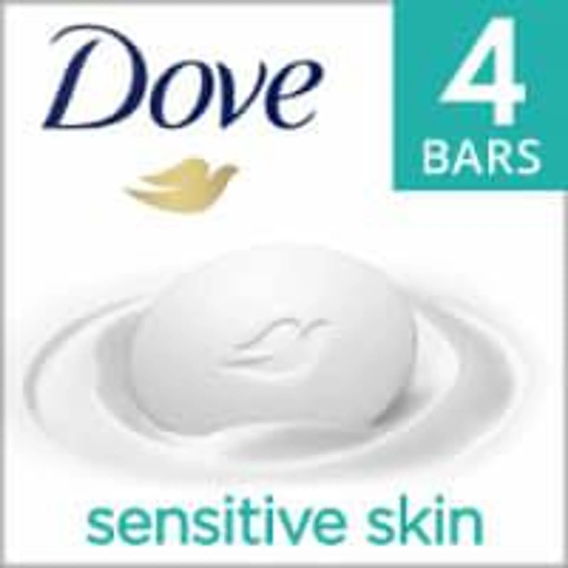 Dove Sensitive Skin Beauty Bar More Moisturizing Than Bar Soap