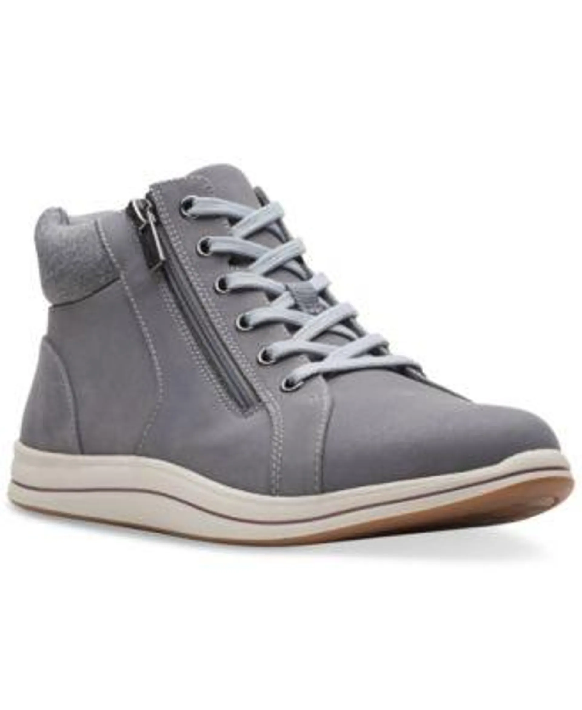 Women's Breeze Glide Lace-Up Zip Sneakers