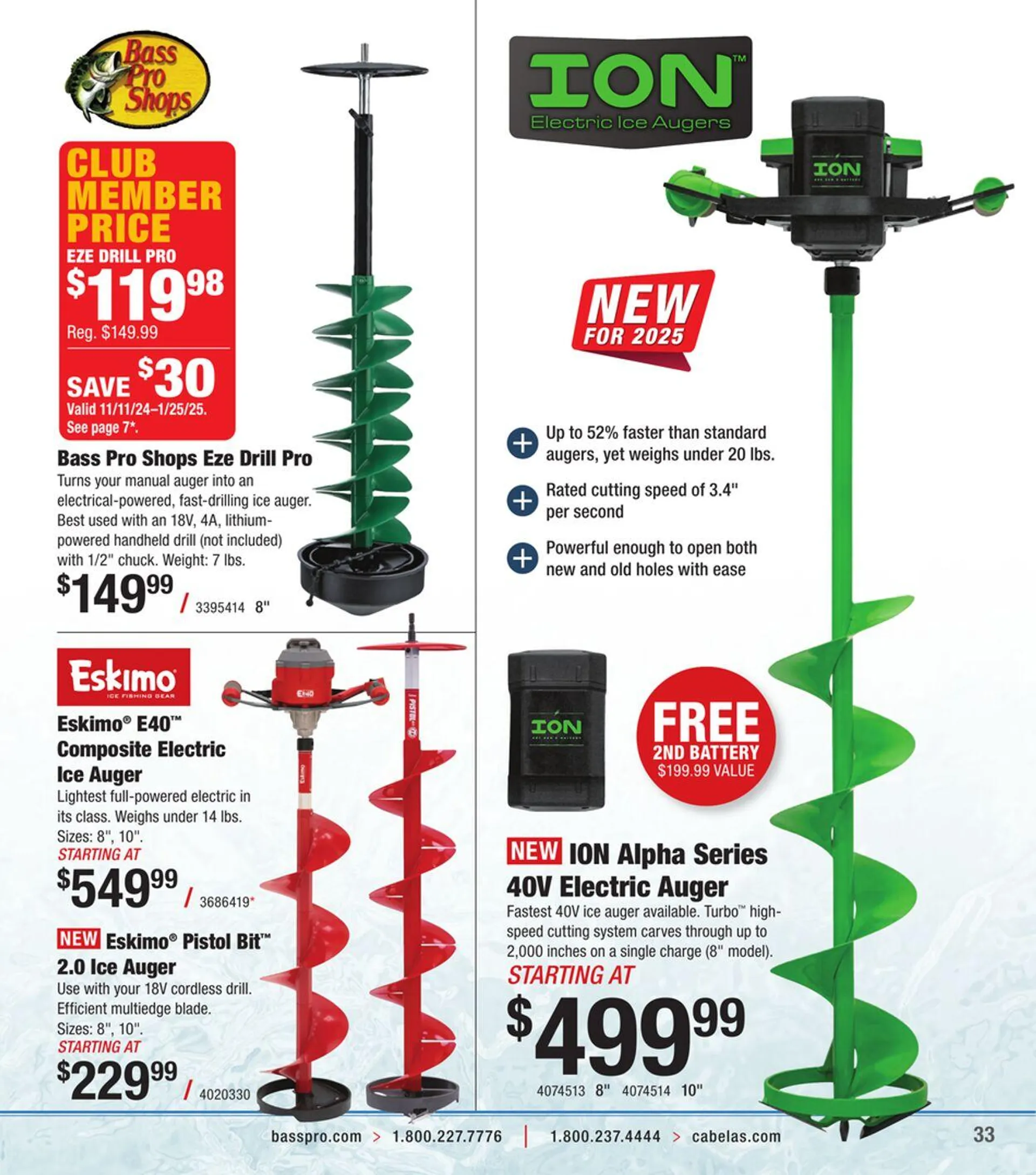 Weekly ad Bass Pro Current weekly ad from December 14 to December 28 2024 - Page 33