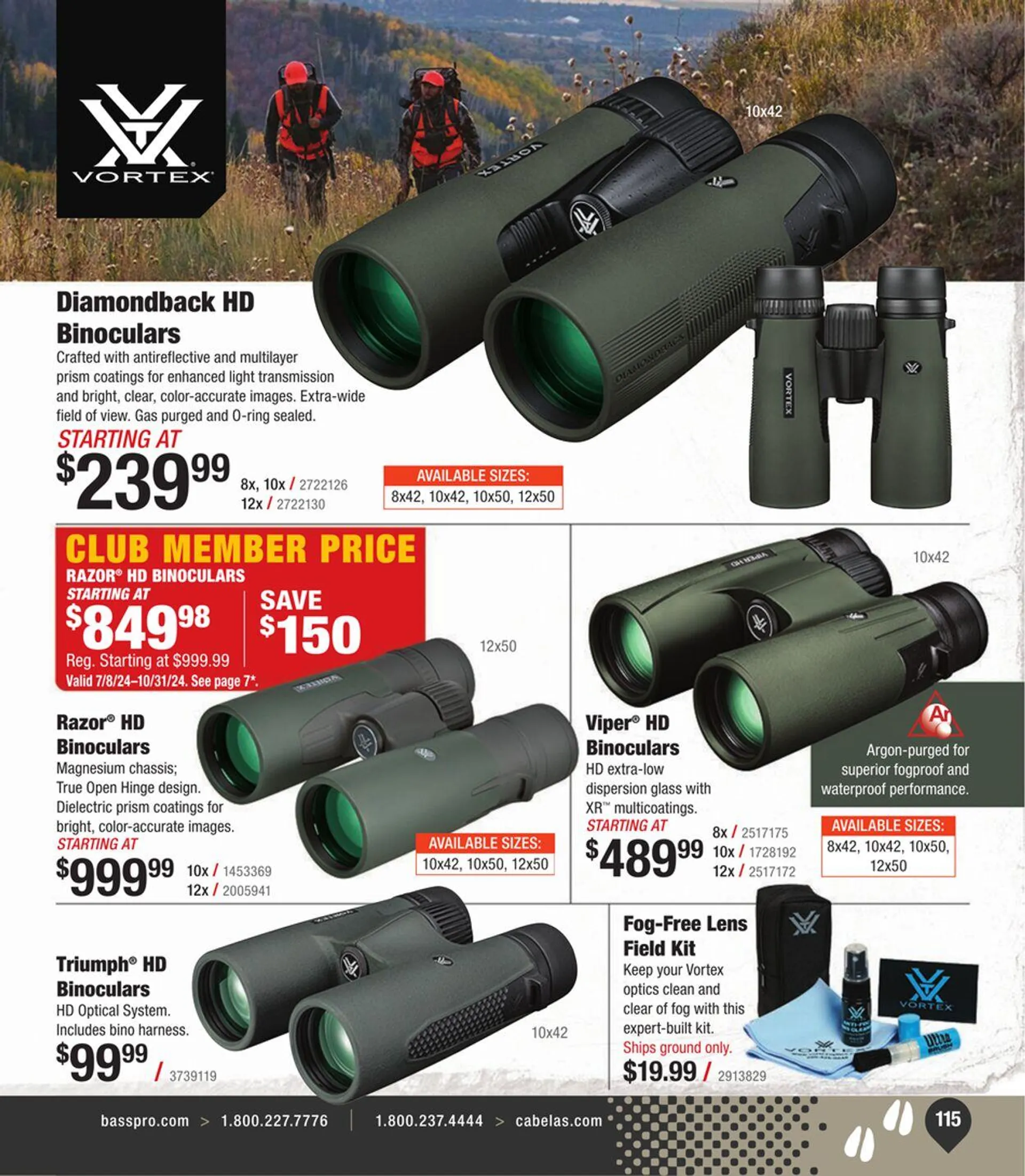 Weekly ad Bass Pro Current weekly ad from July 31 to August 14 2024 - Page 115